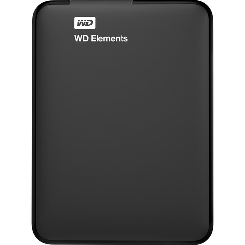 WD Elements SE WDBU6Y0040BBK-WESN 4 TB Portable Hard Drive - External - Black