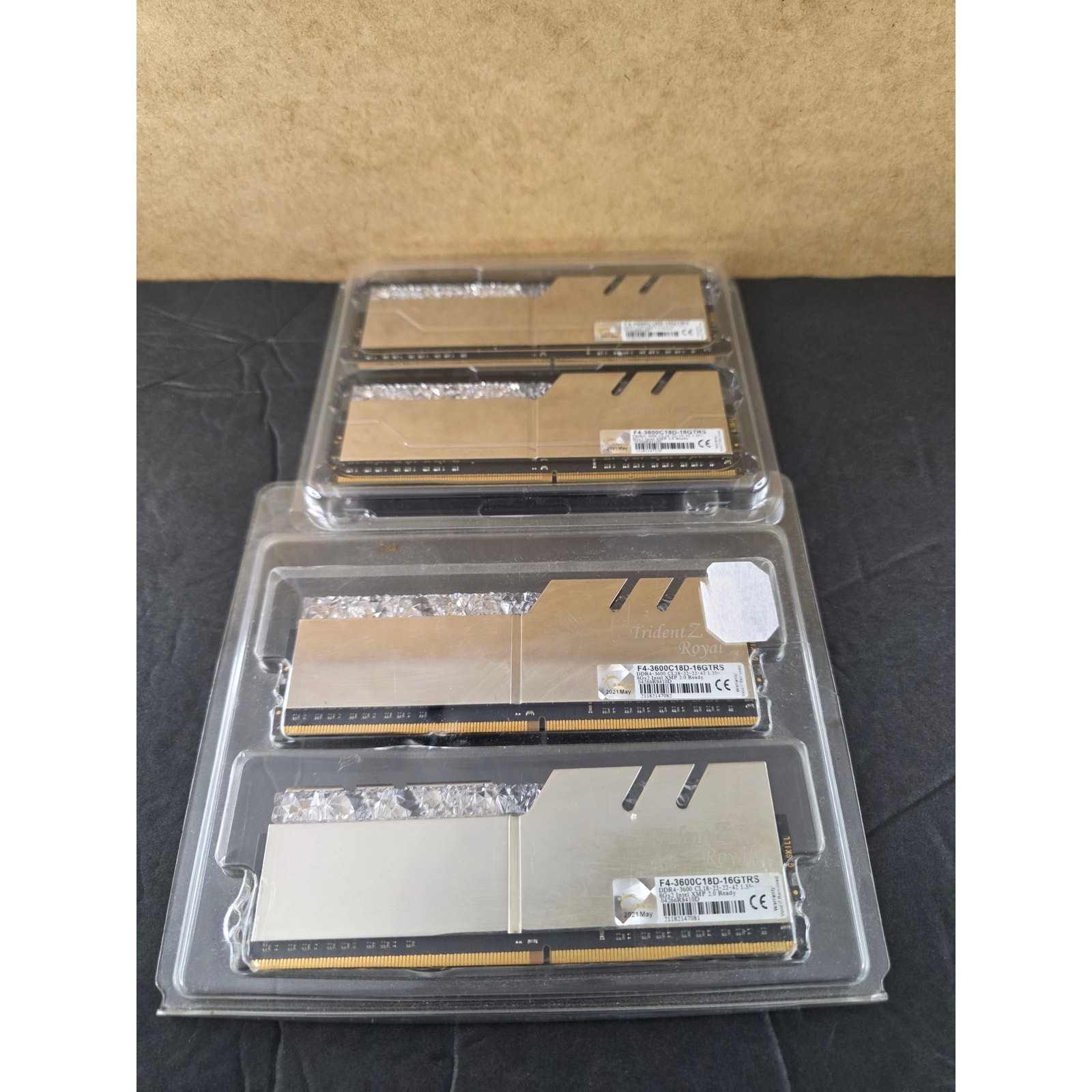 G.Skill Trident Z Royal F4-3600C18D-16GTRS 32gb kit