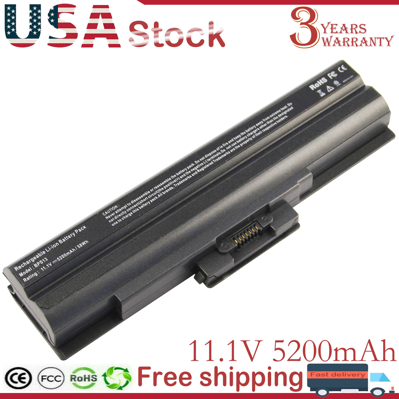VGP-BPS21A/B Battery for Sony Vaio VGP-BPS13B/Q VGP-BPS13/Q VGP-BPS21B VGP-BPL13