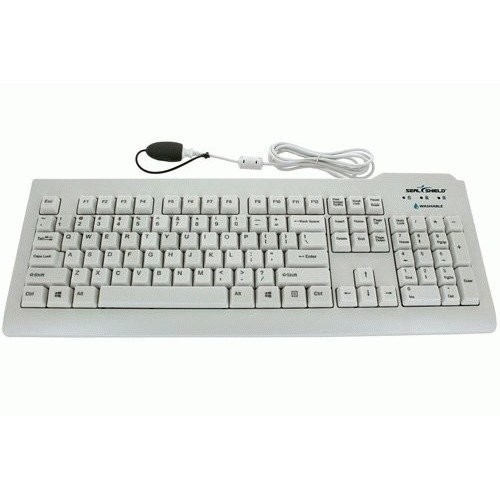 Seal Shield Silver Seal Waterproof Keyboard (sswksv207l)