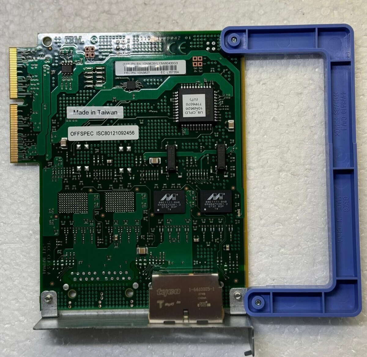 IBM 10N9627 Dual-Port IVE/HE Ethernet Card