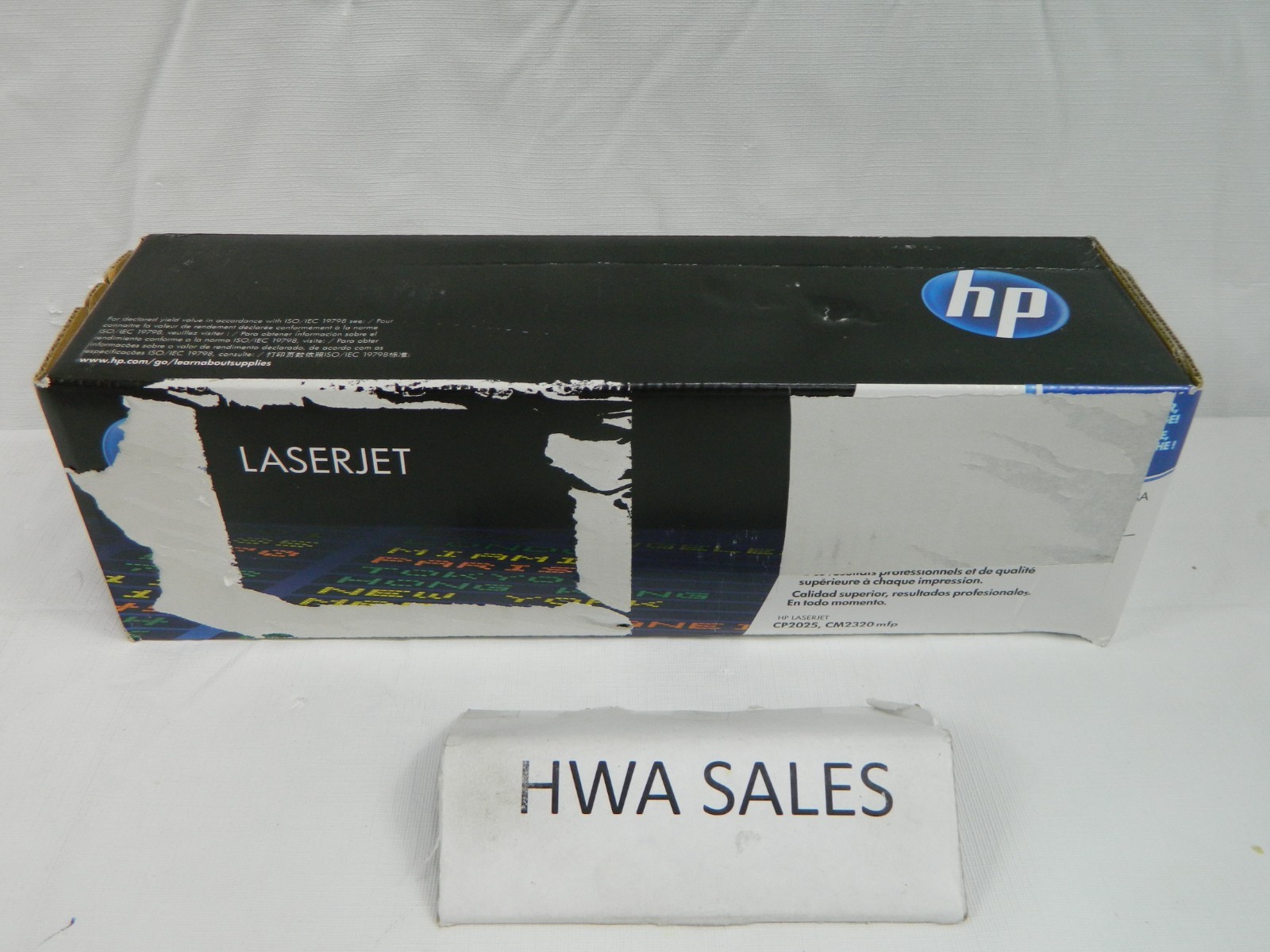 Gen HP 304A CC533A Magenta Toner Cartridge CP2025 CM2320 OEM TORN LABEL SEALED