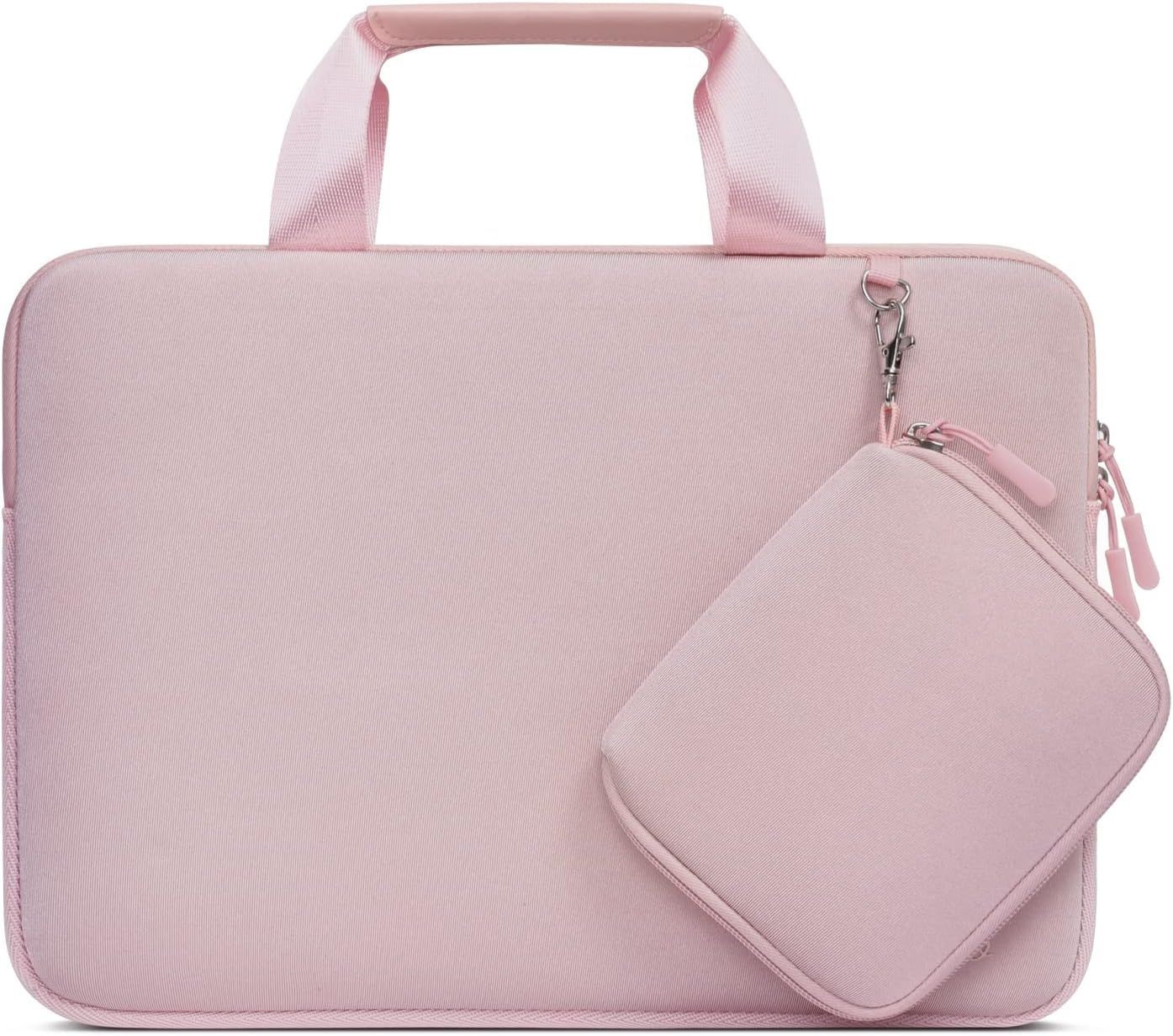 Pink Sleeve Bag for 15-15.6 inch Laptops, Fits MacBook Pro 16, MOSISO Case