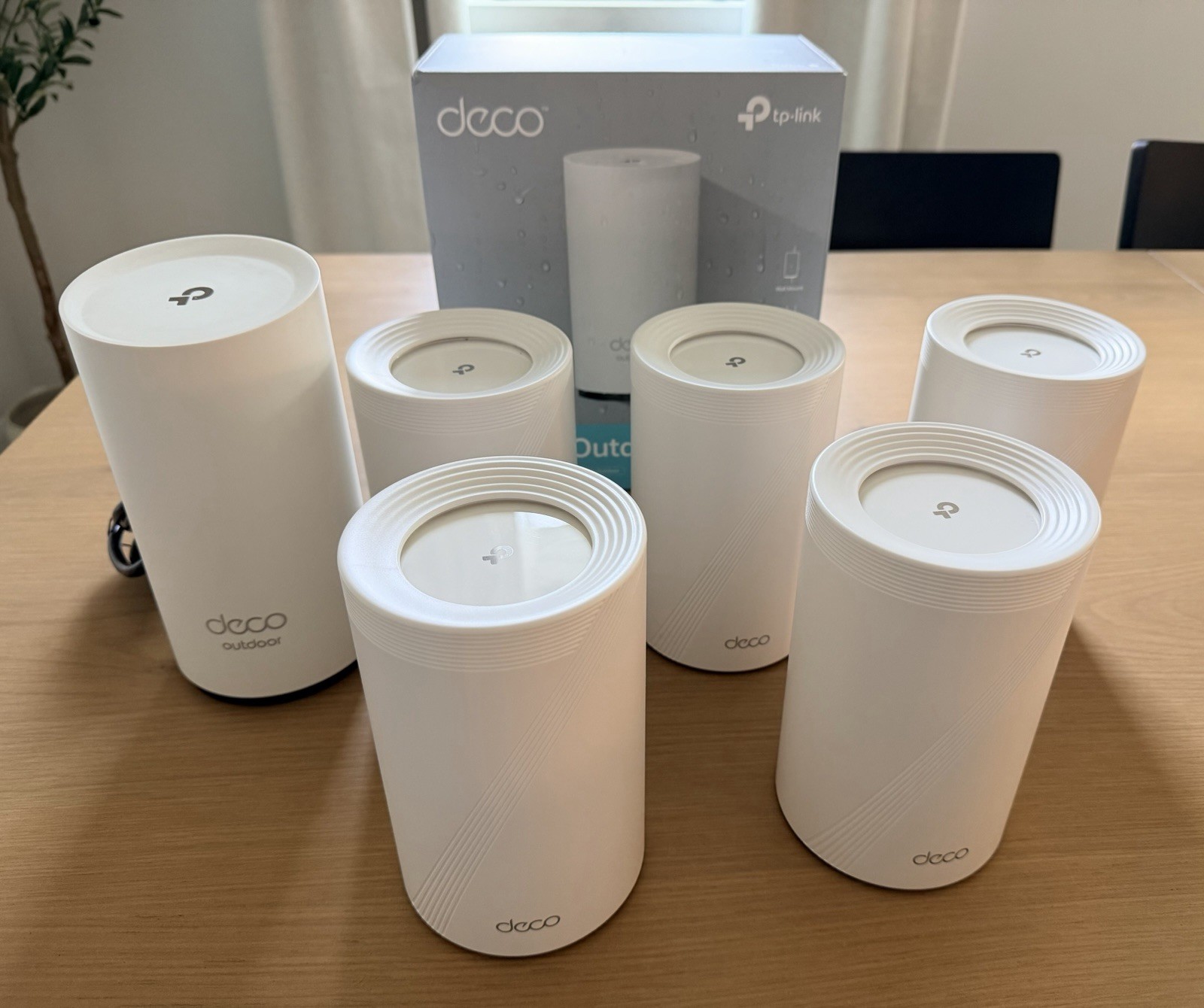 TP-Link WIFI 7 BE63-5pack + Outdoor BE25