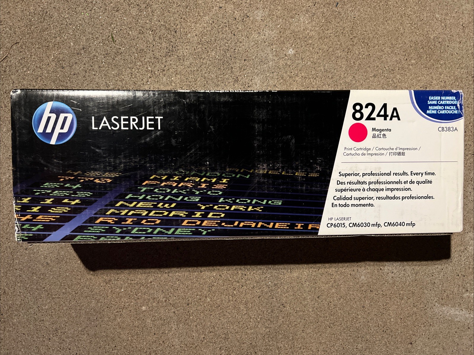 HP GENUINE Toner 824A CB387A Magenta Imaging Drum GENUINE NEW SEALED BOX