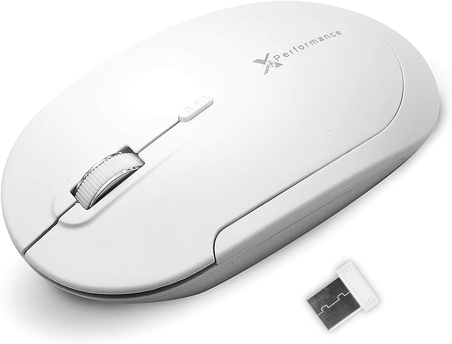 Wireless Mouse, Computer Mouse for Mac or PC - Quiet Click Mouse Adjustable DPI 