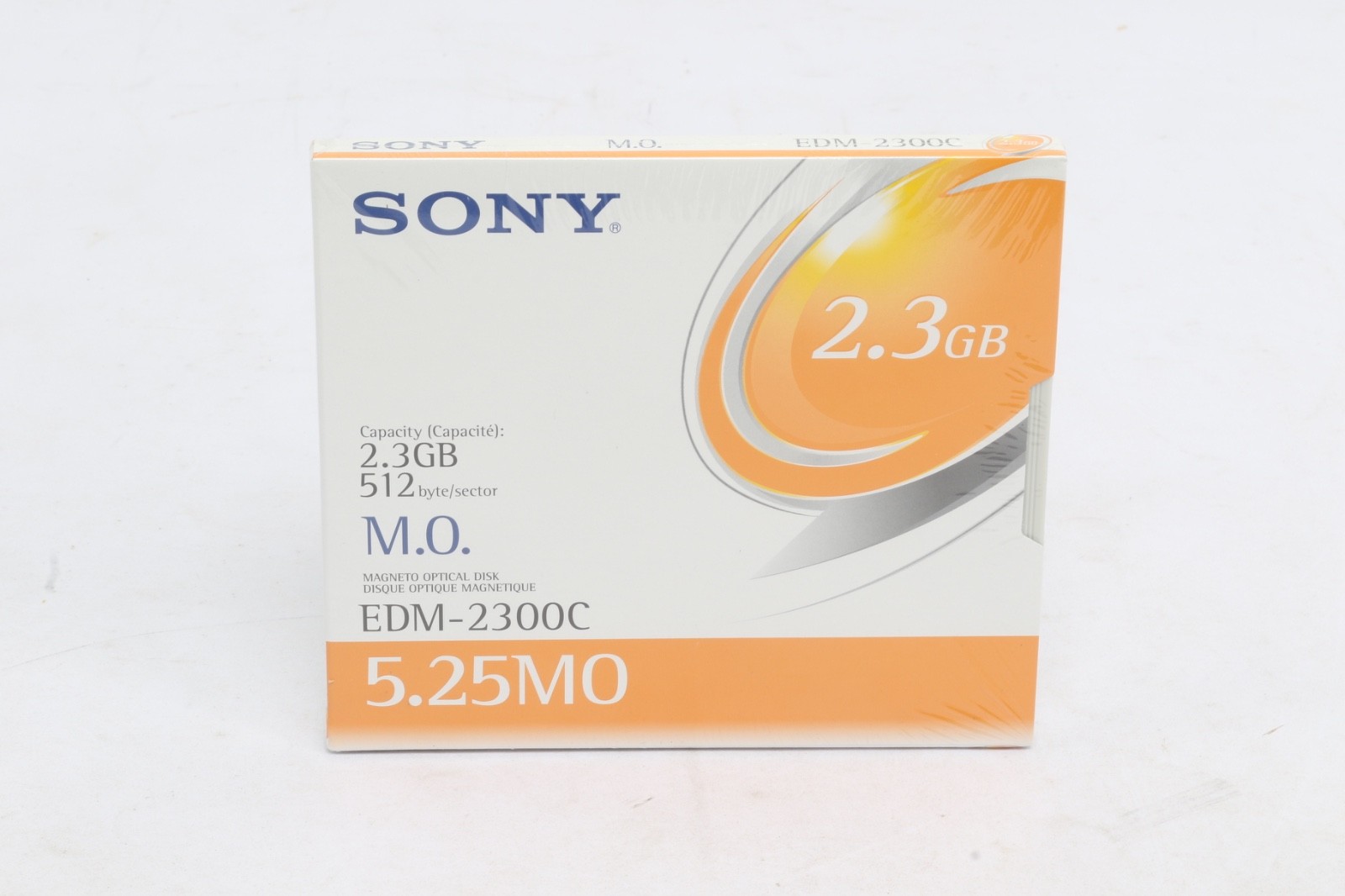 Sony EDM-2300C 2.3GB 512 B/S Magneto Optical Disk New Sealed