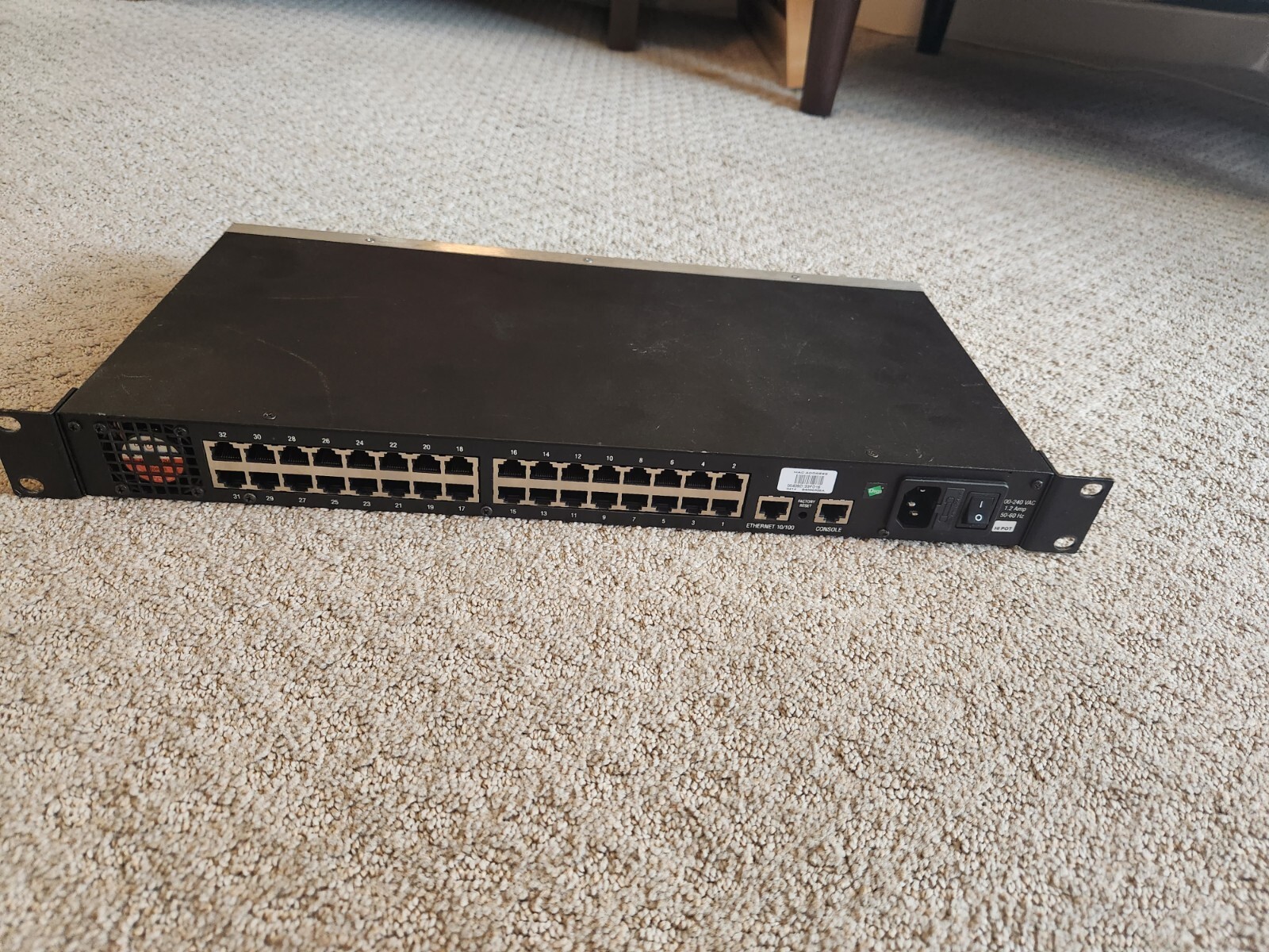 Digi DIGI-CM-32, 50000838 CM32 32 Port RJ-45 Console Server