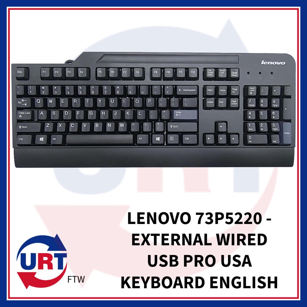 LENOVO 73P5220 - EXTERNAL WIRED USB PRO USA KEYBOARD ENGLISH #154229#
