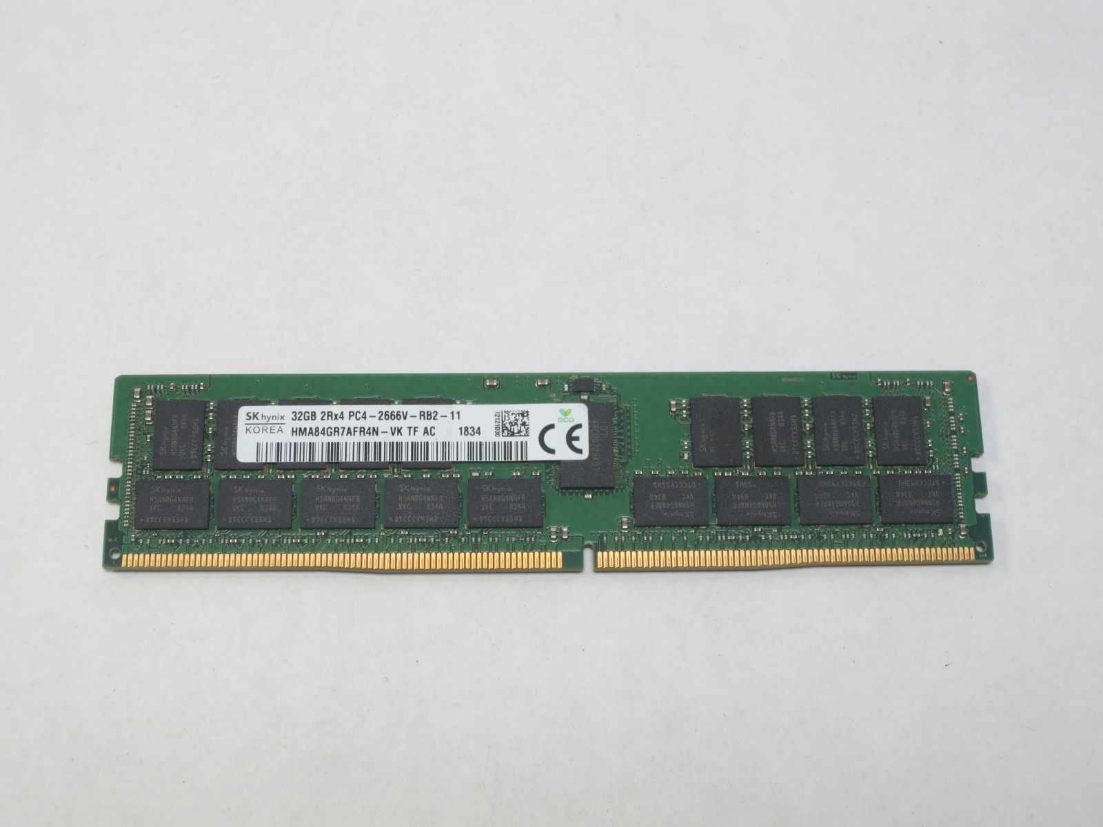 SK Hynix 32GB 2RX4 PC4-2666V DDR4 RDIMM Server Memory RAM, HMA84GR7AFR4N-VK