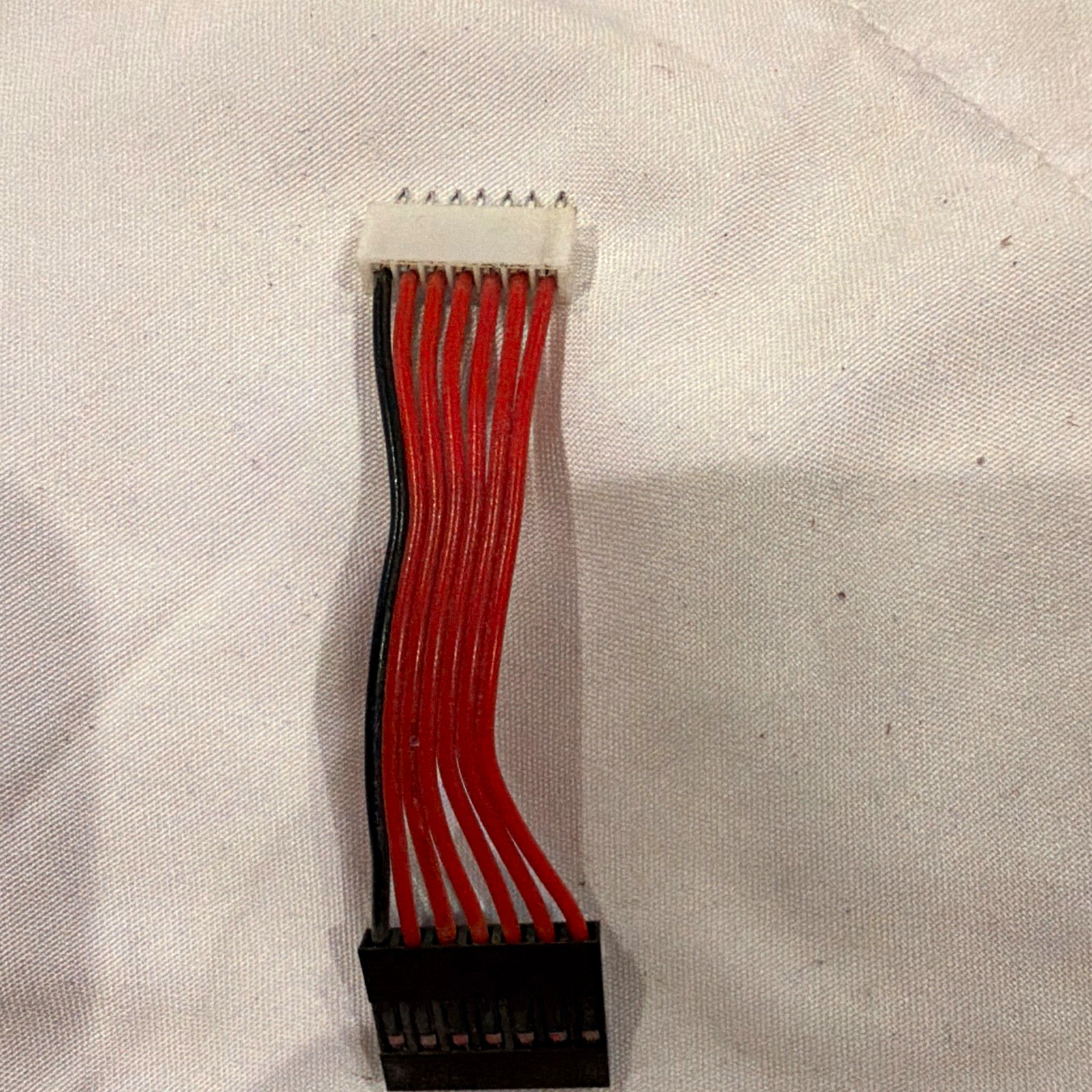 8-Pin to 8-Pin Internal Power Cable, Red/Black, Less Than 1 ft