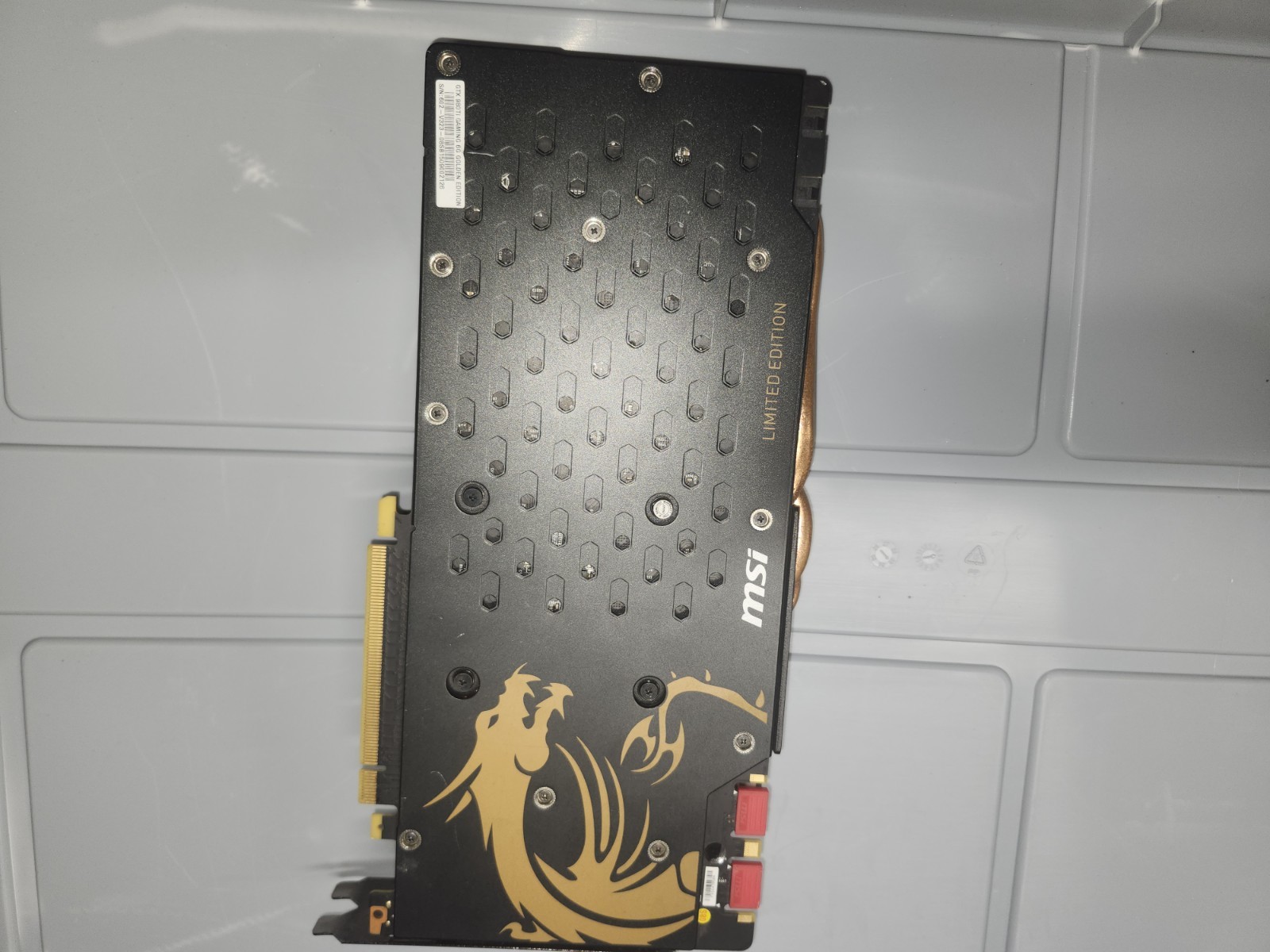 MSI GeForce GTX 980 Ti Gaming 6GB Limited "Golden" Edition Graphics Card GPU