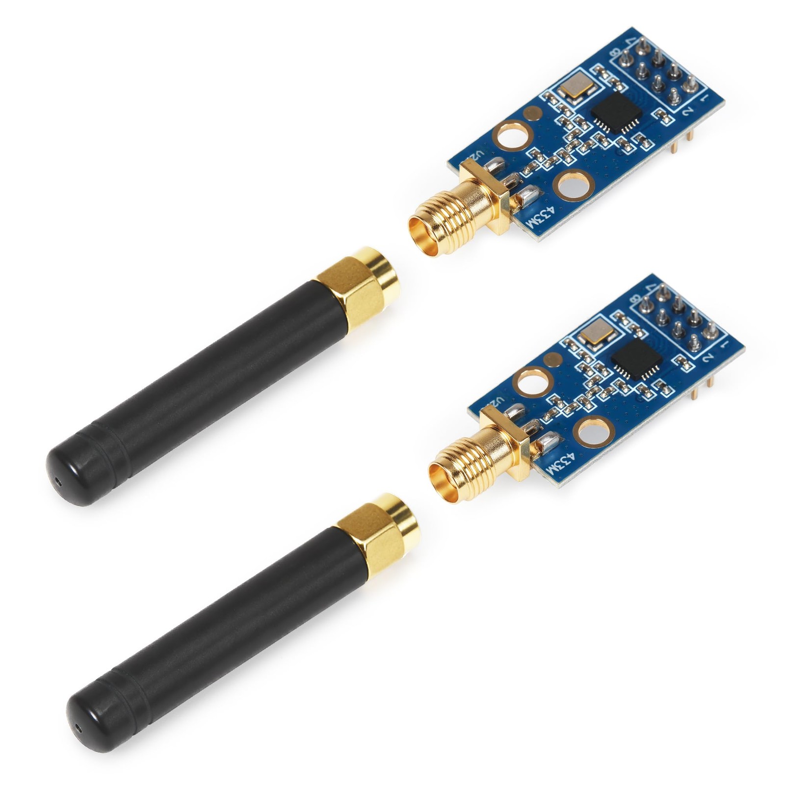 2 PCS CC1101 Module SMA Antenna Transceiver Arduino 433MHZ 315/868/915MHZ