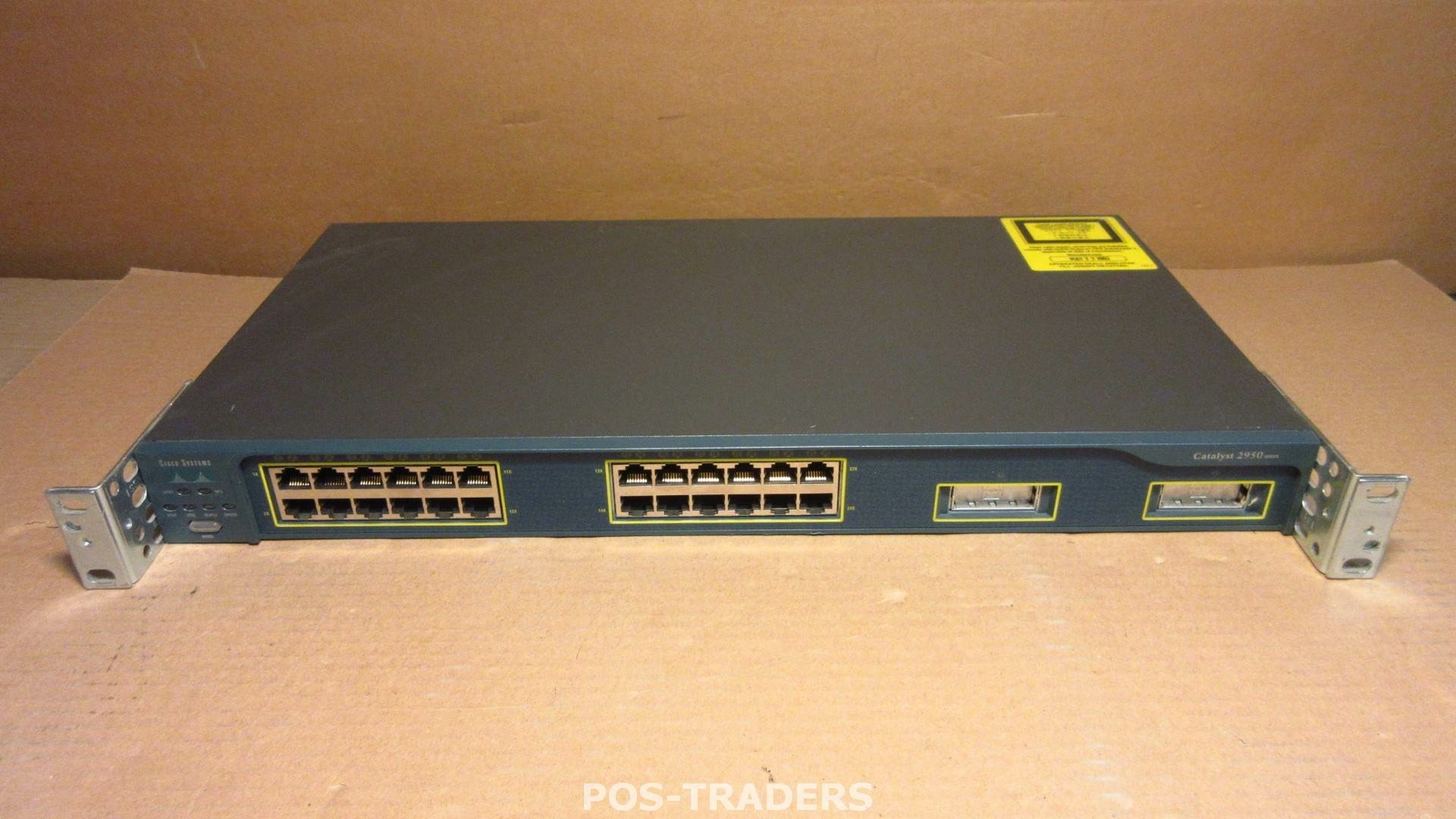Cisco WS-C2950G-24-EI 24-Port Fast Ether 2-Port 1000Base-x GBIC Uplinks Switch