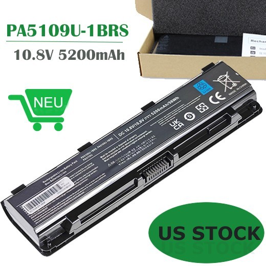 PA5109U-1BRS Battery FOR Toshiba Satellite C50D C50t C55D C55t Pro C70-A C75DT