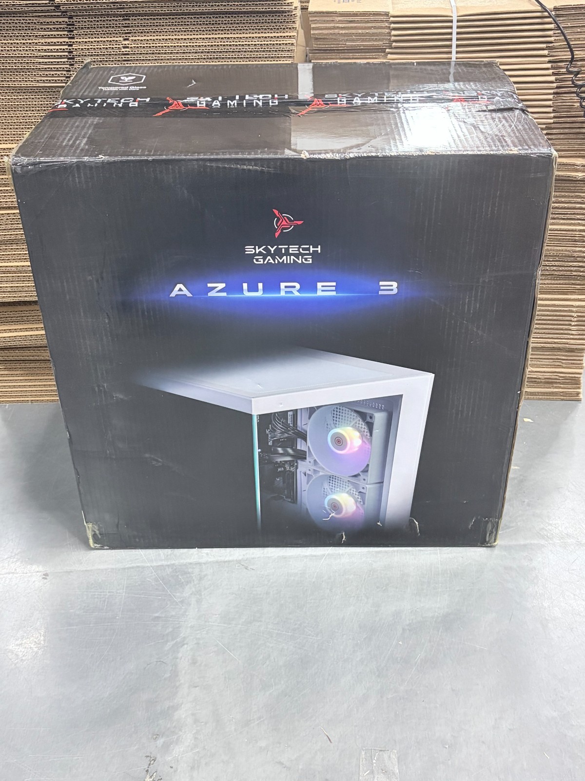Skytech Gaming Azure 3 , AMD Ryzen 7 9850X3D, AMD Radeon  9070XT,32GB RAM,2TB