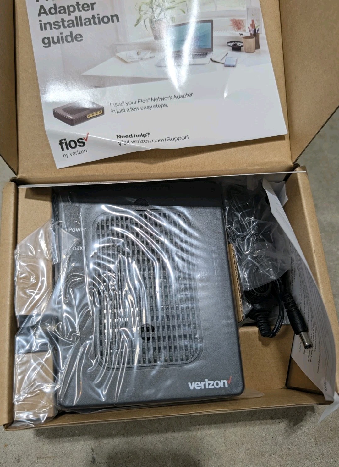 New Verizon ECB5240M FiOS Network Extender  Adapter w/ Power Supply # ATECB5240M
