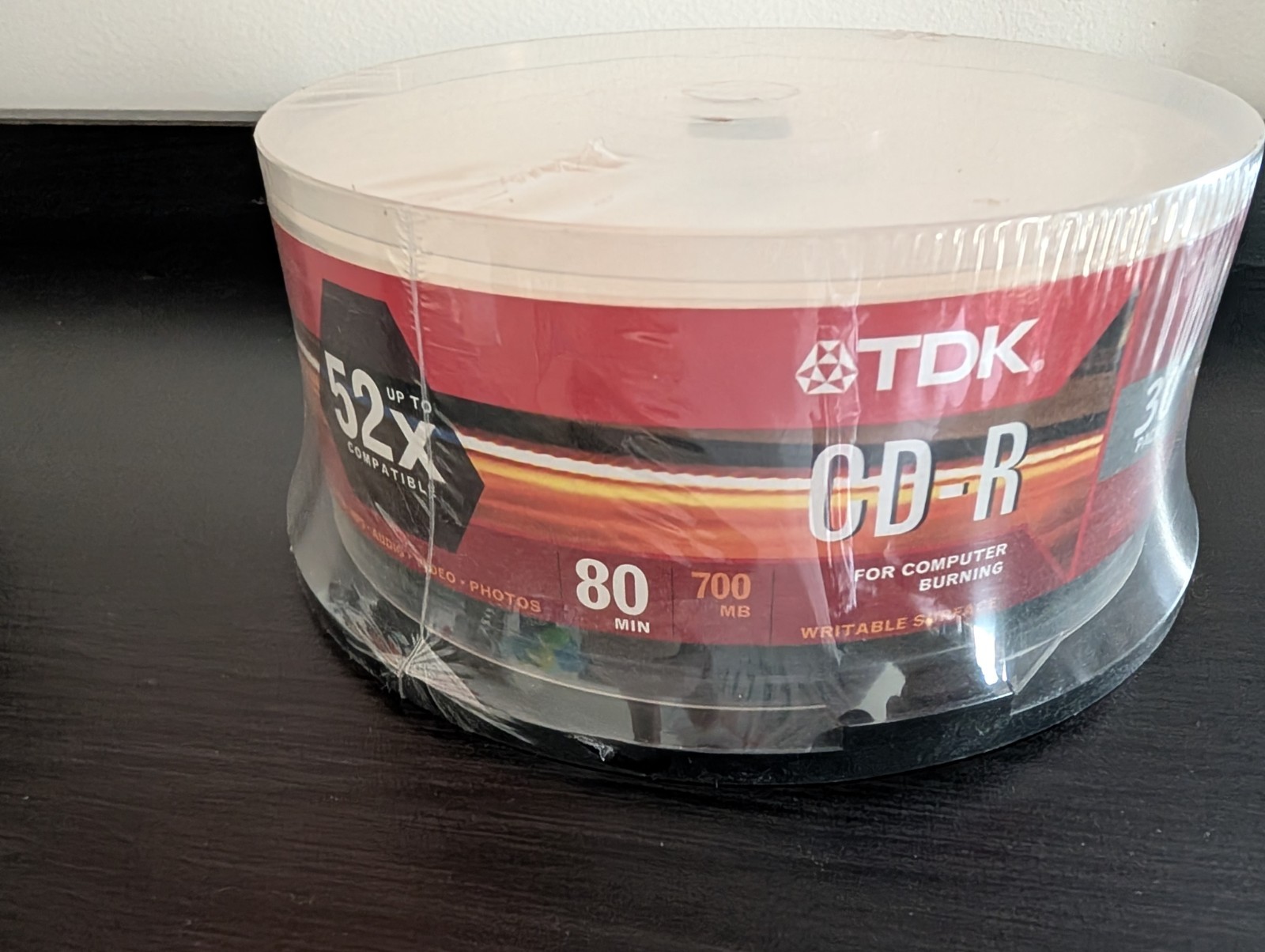 TDK  (CD-R  Disks) 30-Pack