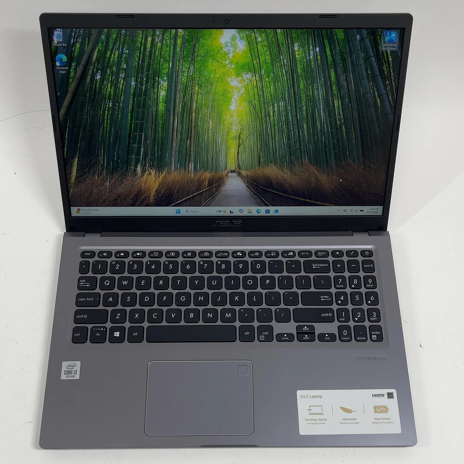 Asus Vivobook 15 X515JA 15.6" i3-1005G1 1.2GHz 4GB RAM 128GB SSD