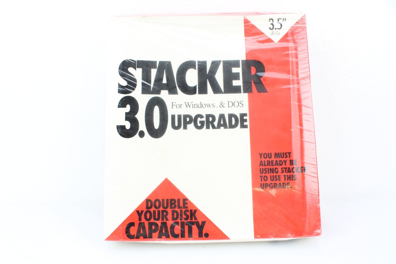 Stacker 3.0 Upgrade for Windows & Dos 3.5 Disks Retro Software Rare