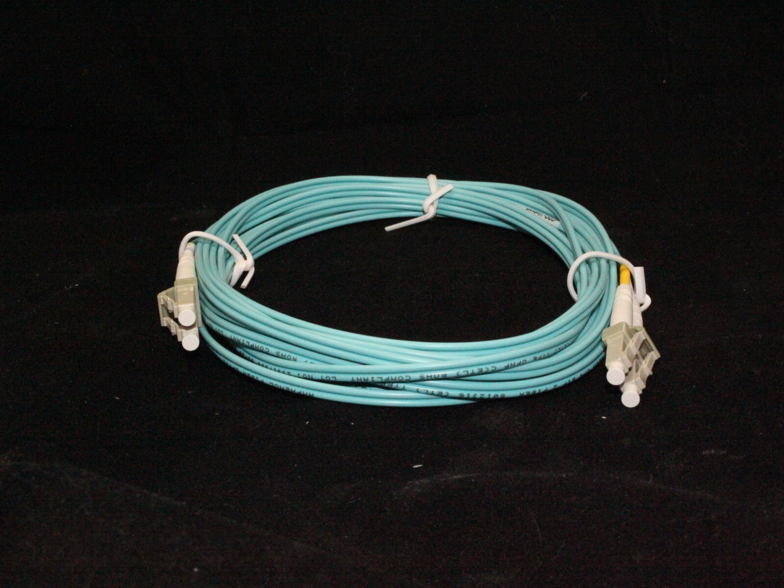 5m om4 lc to lc multimode duplex fiber optic patch cable