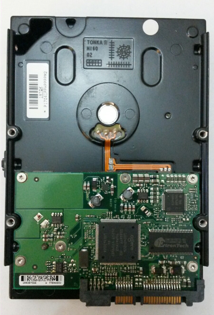 SEAGATE ST3250824AS BOARD ONLY:100387566 P/N:9BD133-040 F/W: 3.BQH SITE CODE:TK