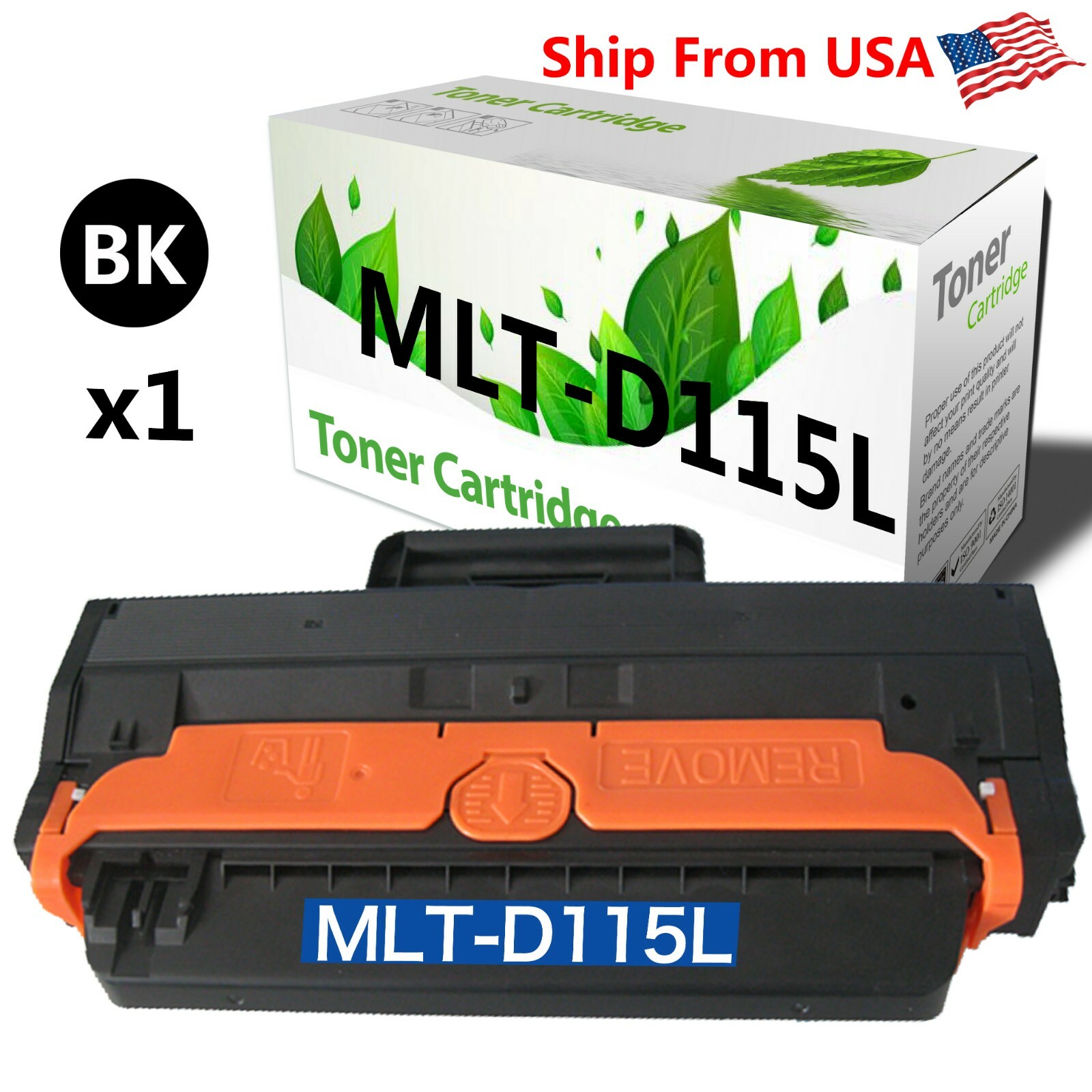 1 PK MLT-D115L MLTD115L Toner Cartridge for Samsung 2670FN 2870FD 2880FW