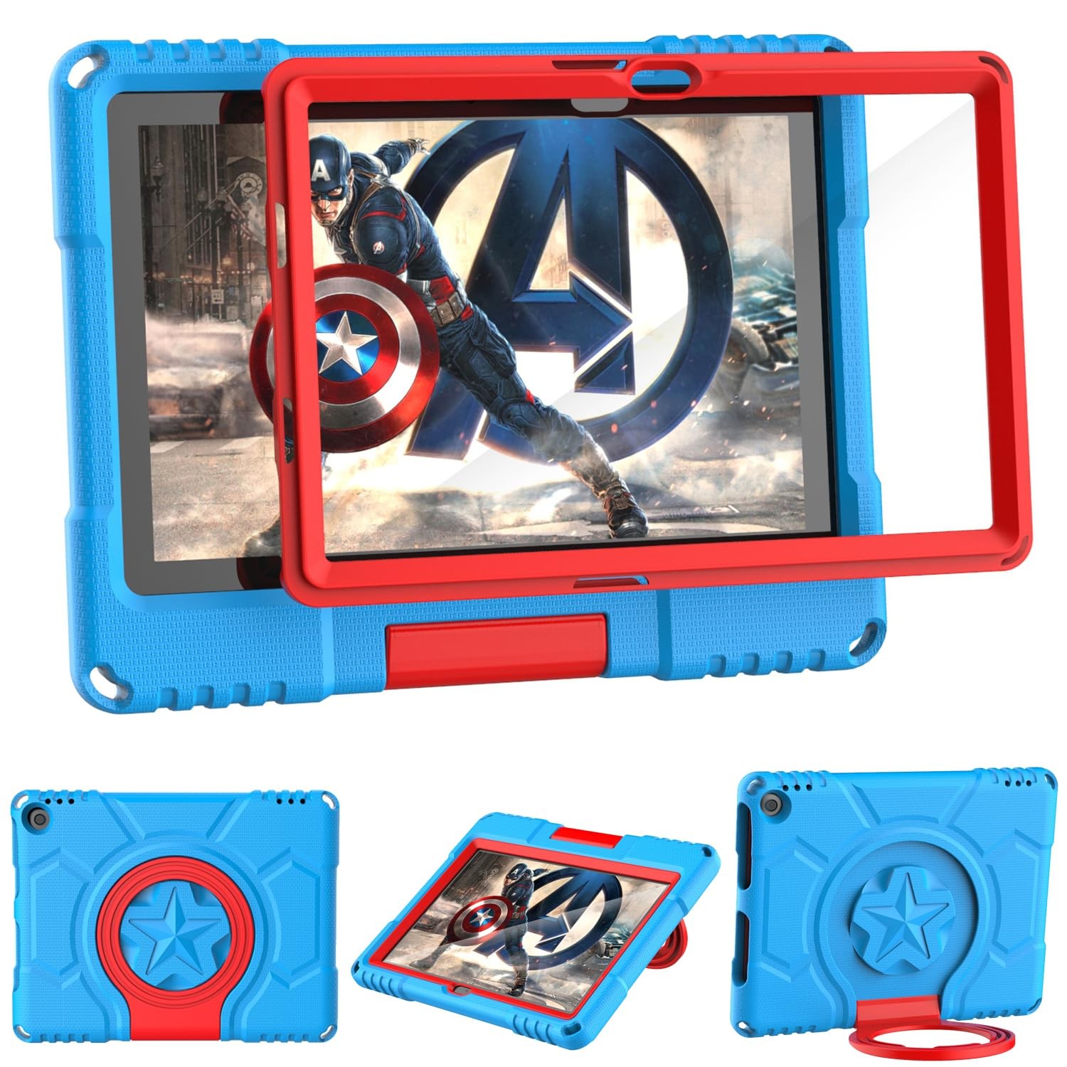 Amazon Fire HD 10 & Fire HD 10 Plus Tablet Case for Kids(13th/11th Generation...