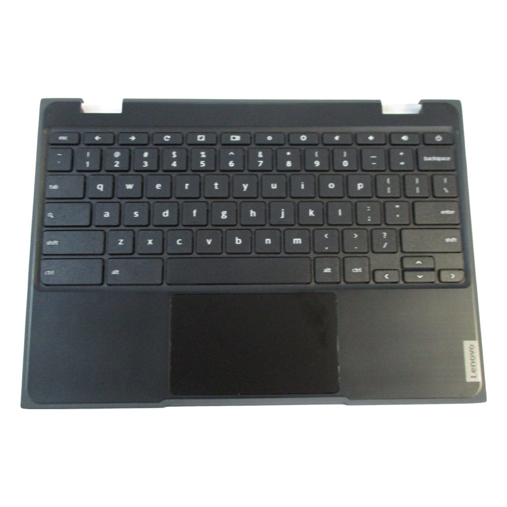 5CB0Z21474 For Lenovo Chromebook 100E 2nd Gen Palmrest Keyboard Bezel Cover USK