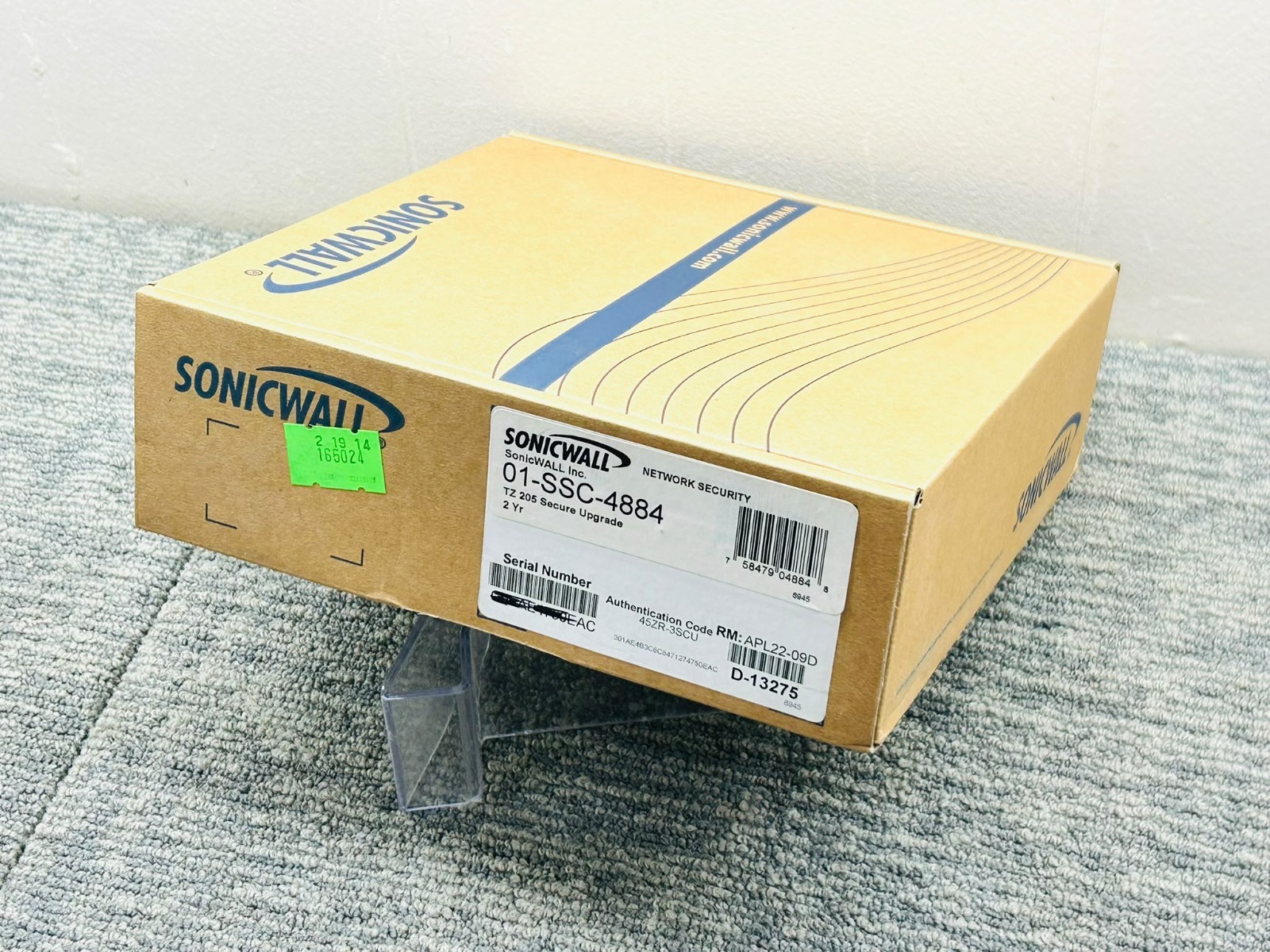 SonicWall TZ 205 Secure Upgrade Network Security Firewall 01-SSC-4884