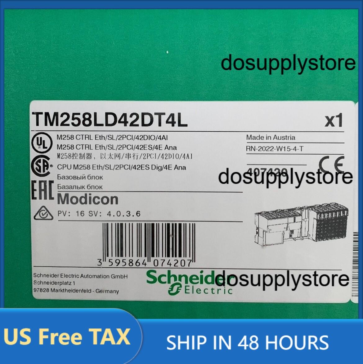 For NEW Schneider TM258LD42DT4L PLC programmable contro Original and authent