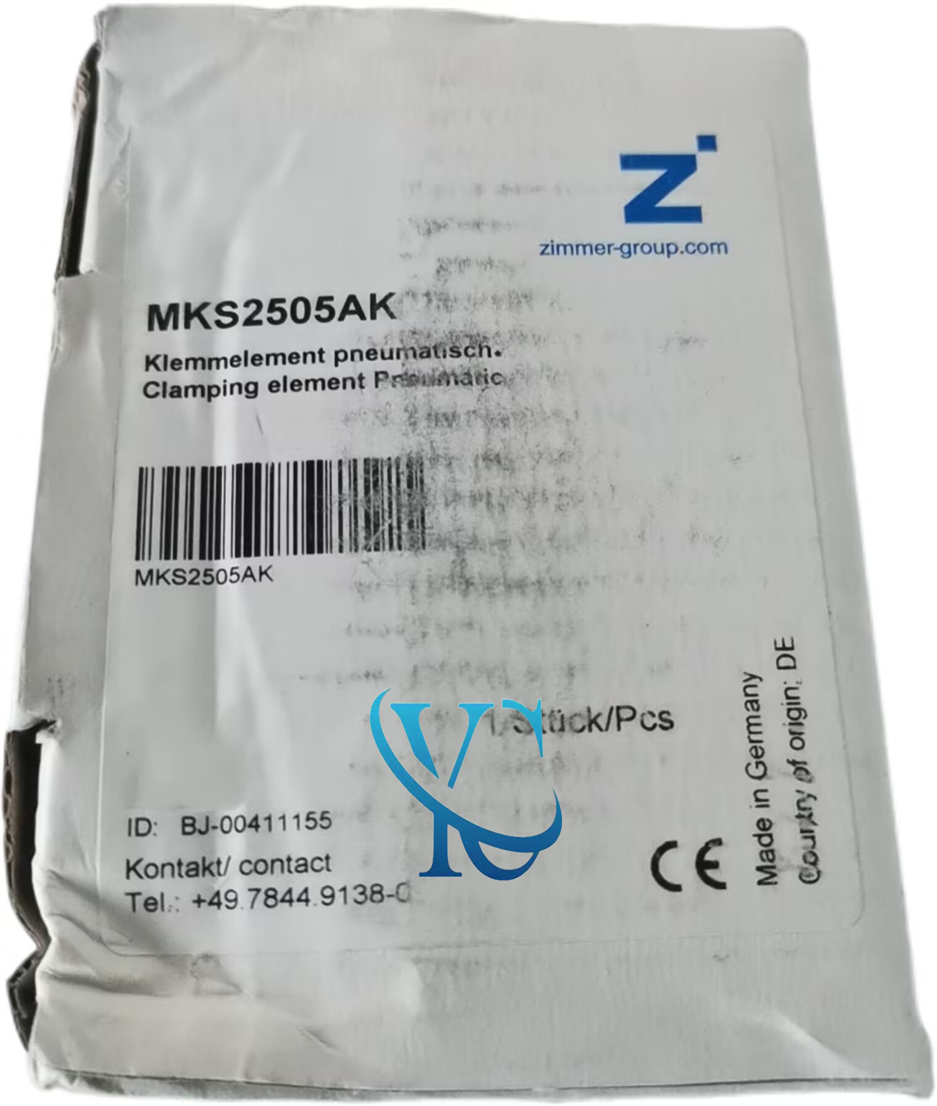 1PCS ZIMMER MKS2505AK Pneumatic Linear Guide Clamp Brand new Fedex or DHL