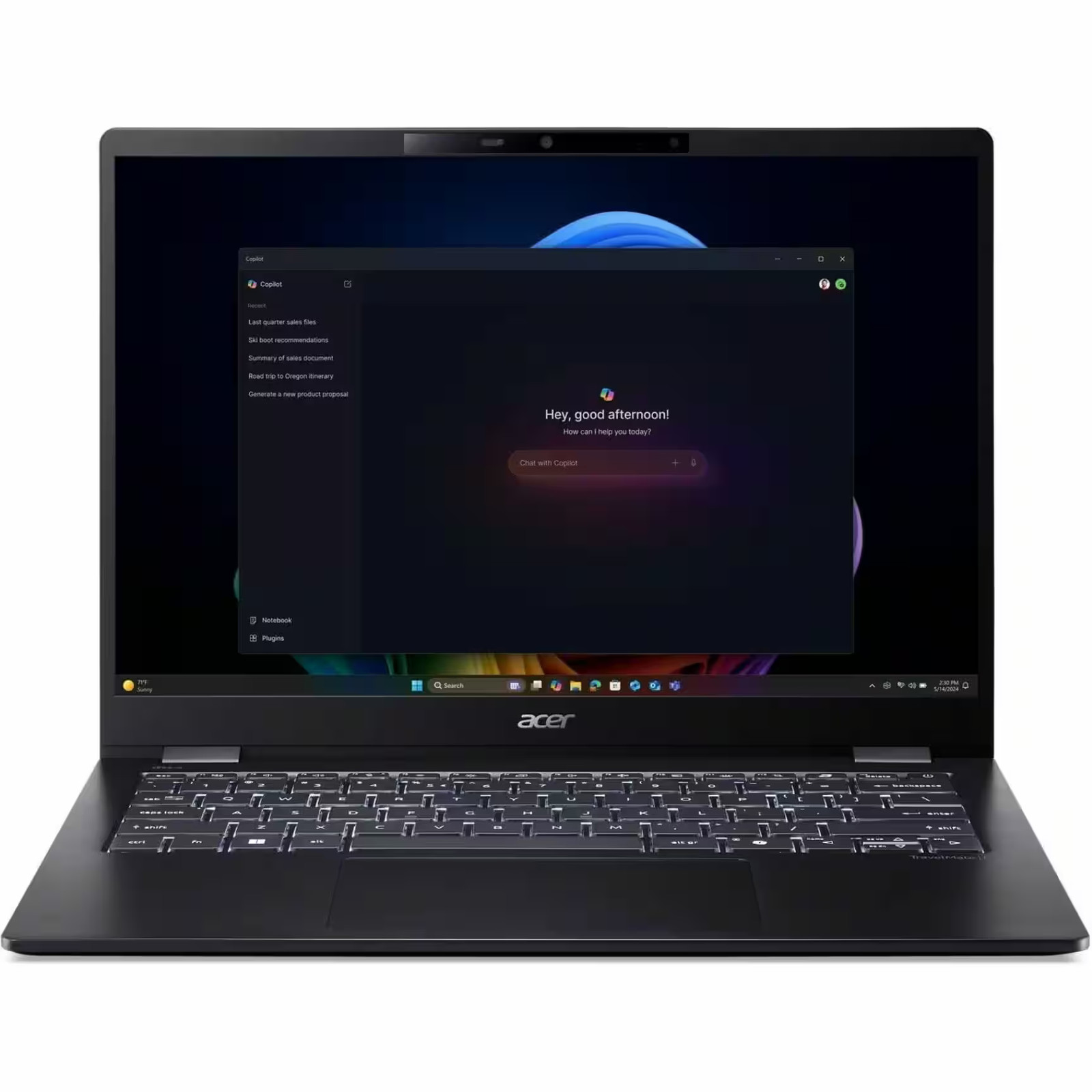 Acer - TravelMate P6 14 AI P614-54 14" IPS LCD 2880 x 1800 (WQXGA+) Laptop - ...