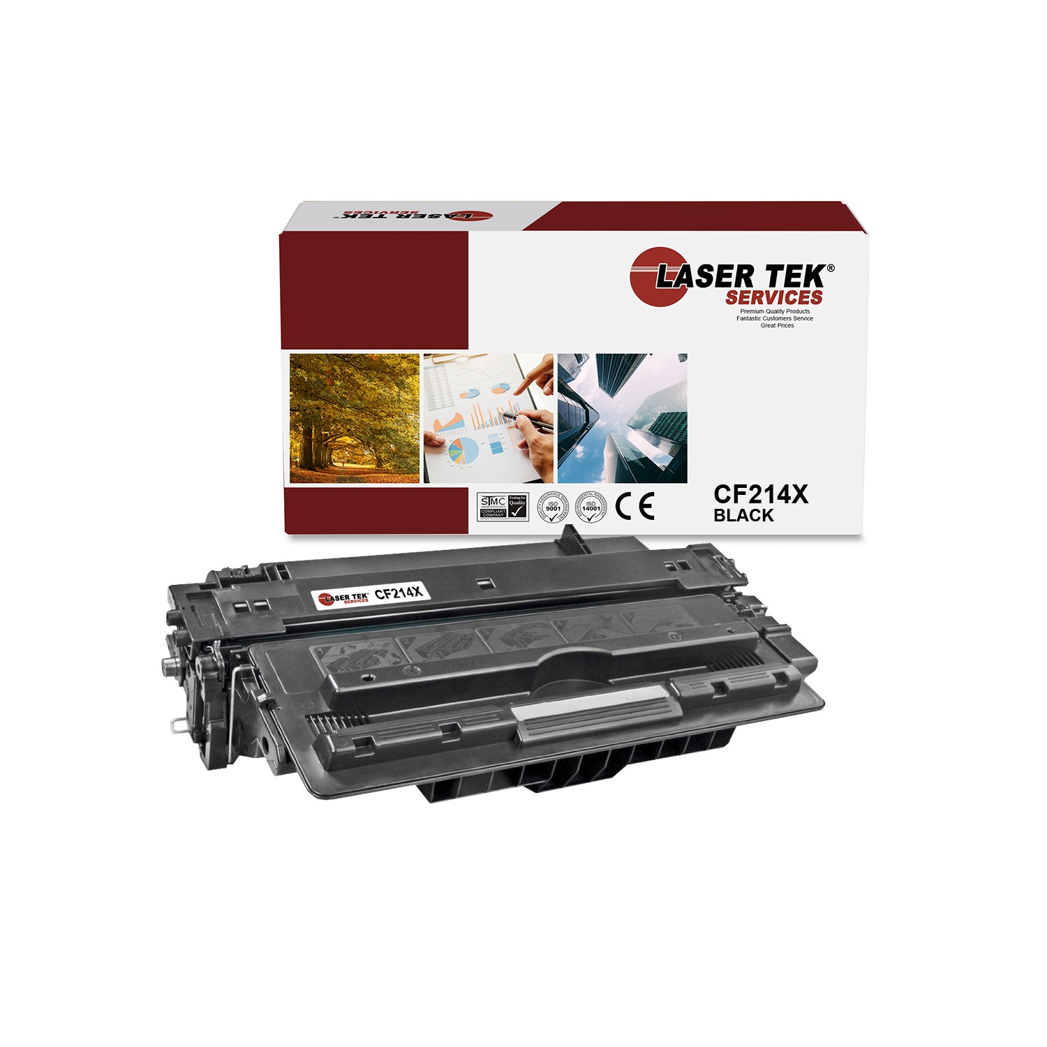 LTS 14X CF214X Black HY Compatible for HP LaserJet 700 M725z+ MFP Toner