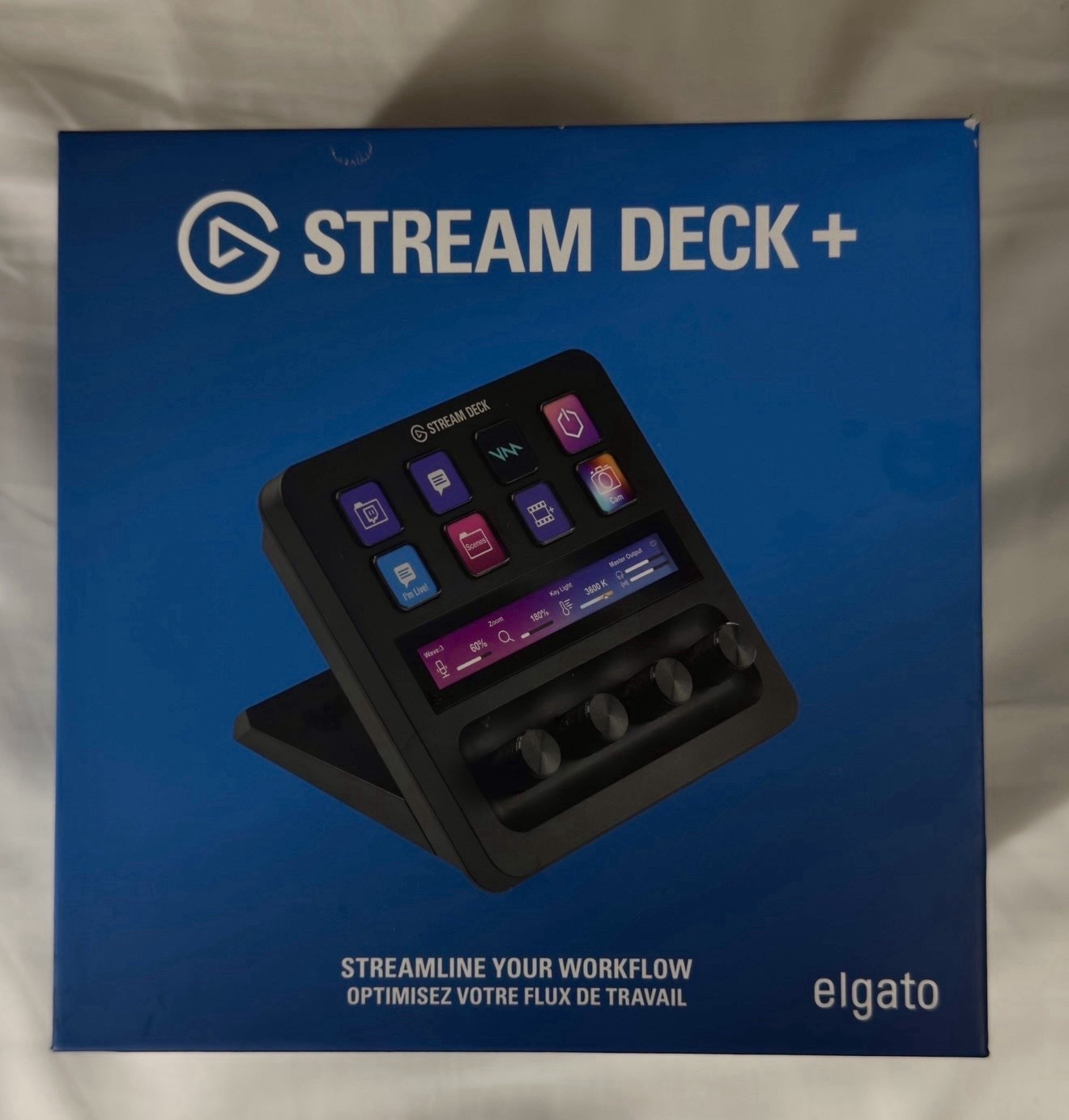 Elgato - Stream Deck + Studio Controller with customizable touch strip and di...