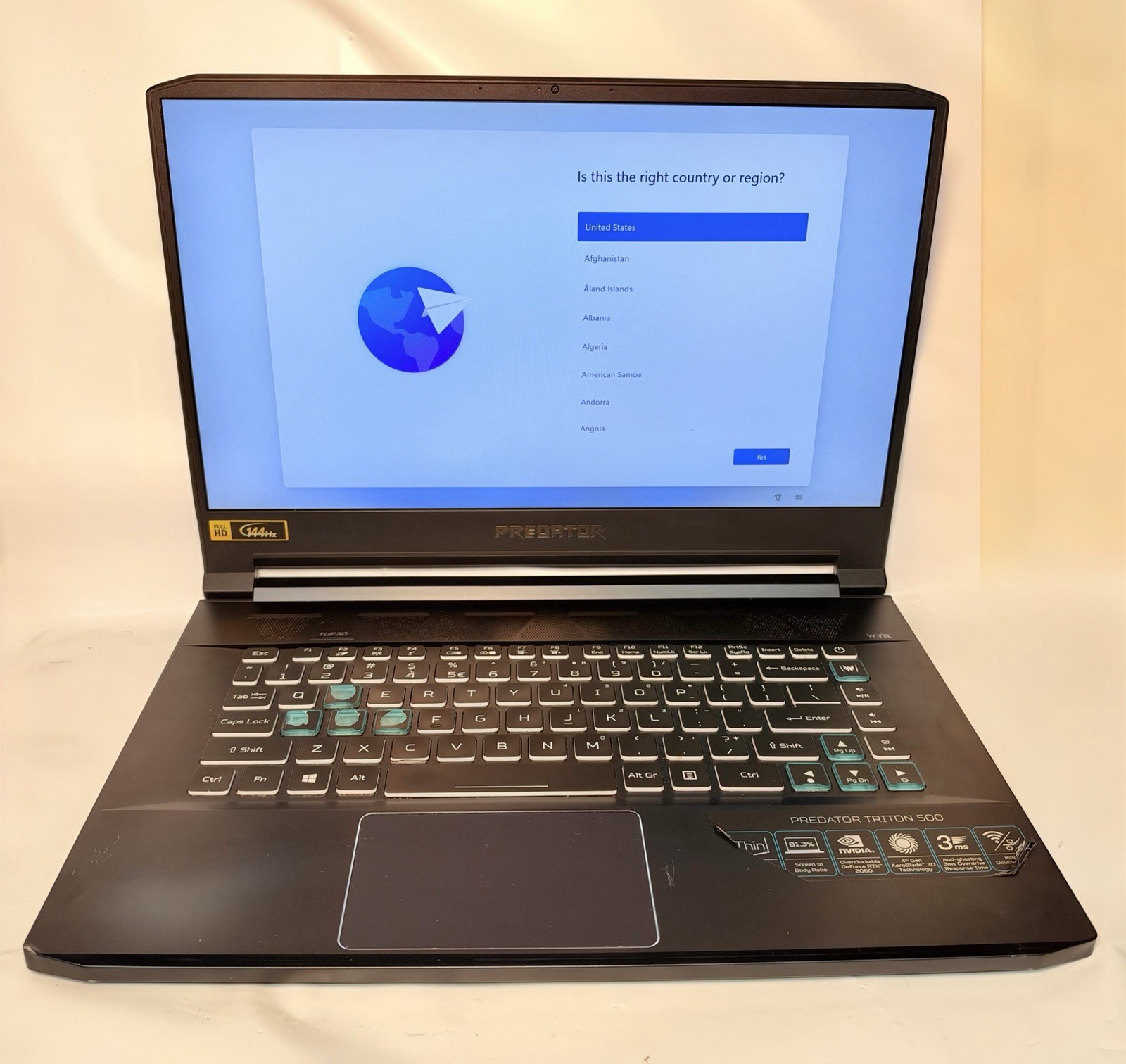 Acer Predator Triton 500 PT515-51-73EG 15.6'' 512GB SSD Intel Core i7-9750H