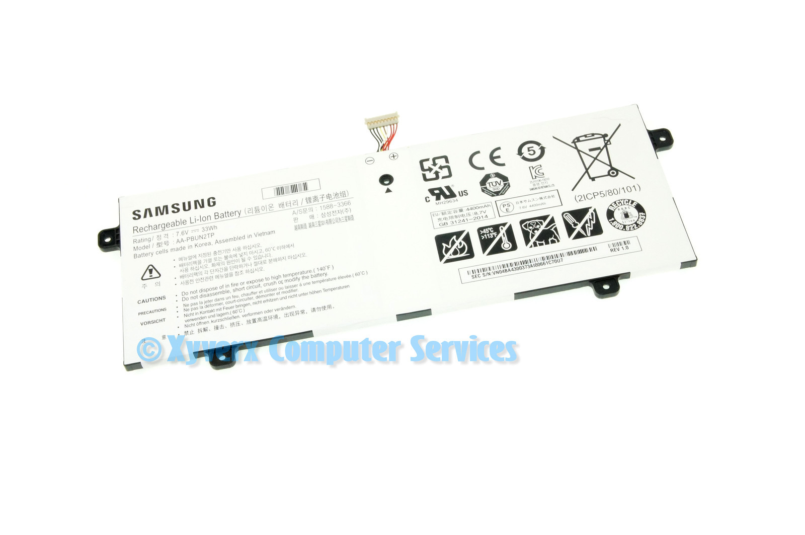 BA43-00373 AA-PBUN2TP SAMSUNG BATTERY 7.6V 4400A XE500C13 (GRD A)(DF110)