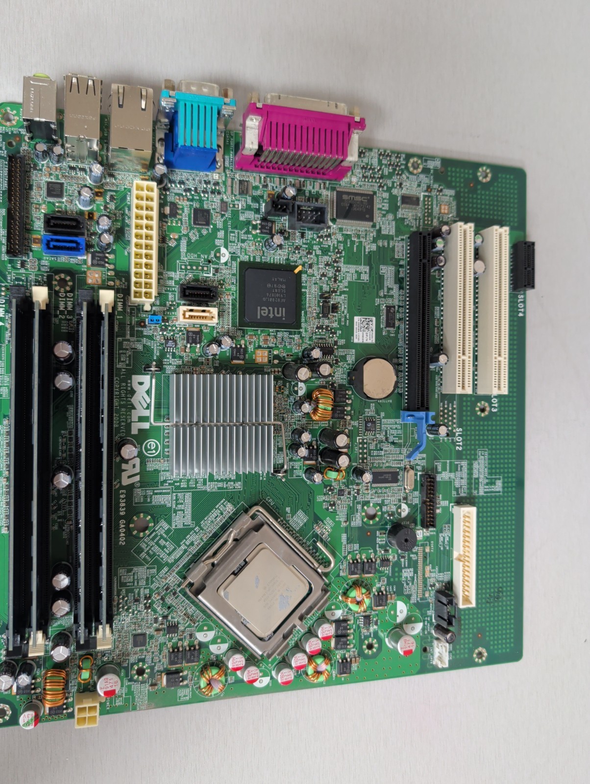 DELL 0M858N M858N MOTHERBOARD FOR DELL OPTIPLEX 760 W/ 4 GB Ram And 2.93 Ghz Cpu