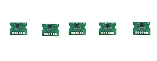 5 x NEW COMPATIBLE INK CARTRIDGE CHIP FOR MEMJET  VIPColor VP660/VP750 c-y-m-k-k