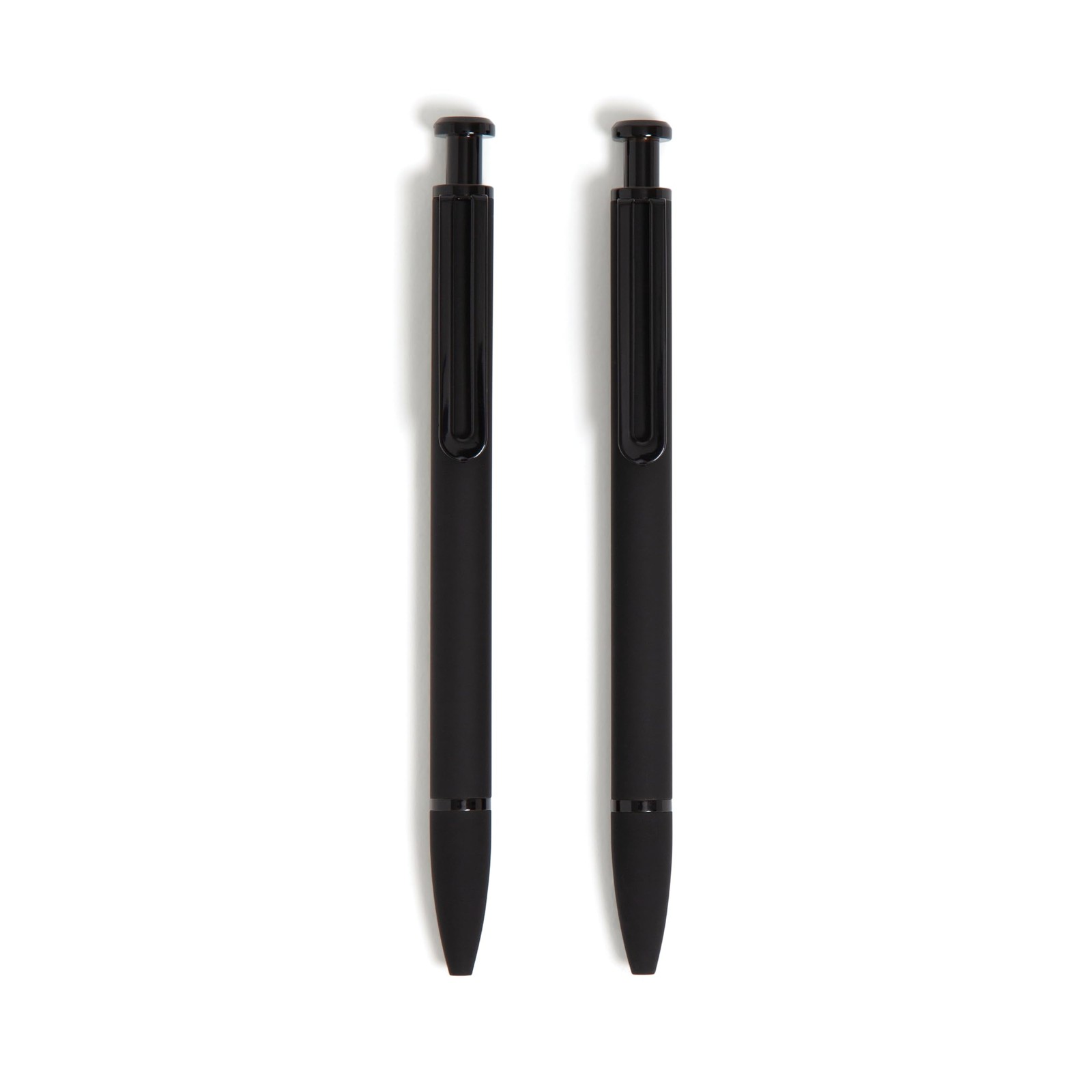 Ballpoint Pens 2 Pack Bold 1.0mm Point Black Ink U Brands