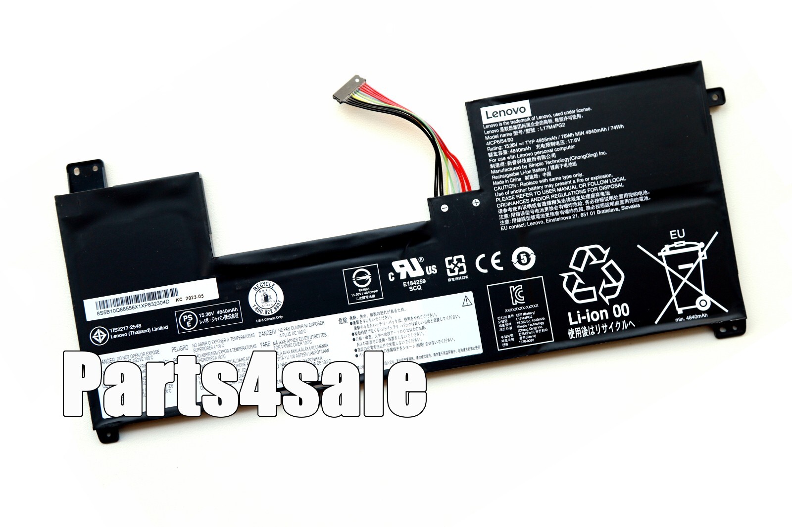 Genuine L17C4PG2 L17M4PG2 Battery for Lenovo Legion Y730-17ICH Y740-17ICH 17IRH