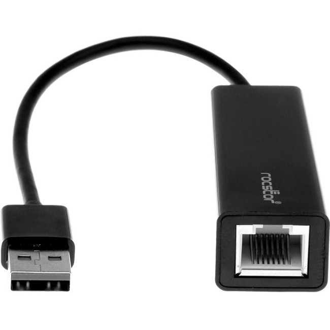 Rocstor Y10C137B1 USB 3.0 to Gigabit Ethernet Adapter Black