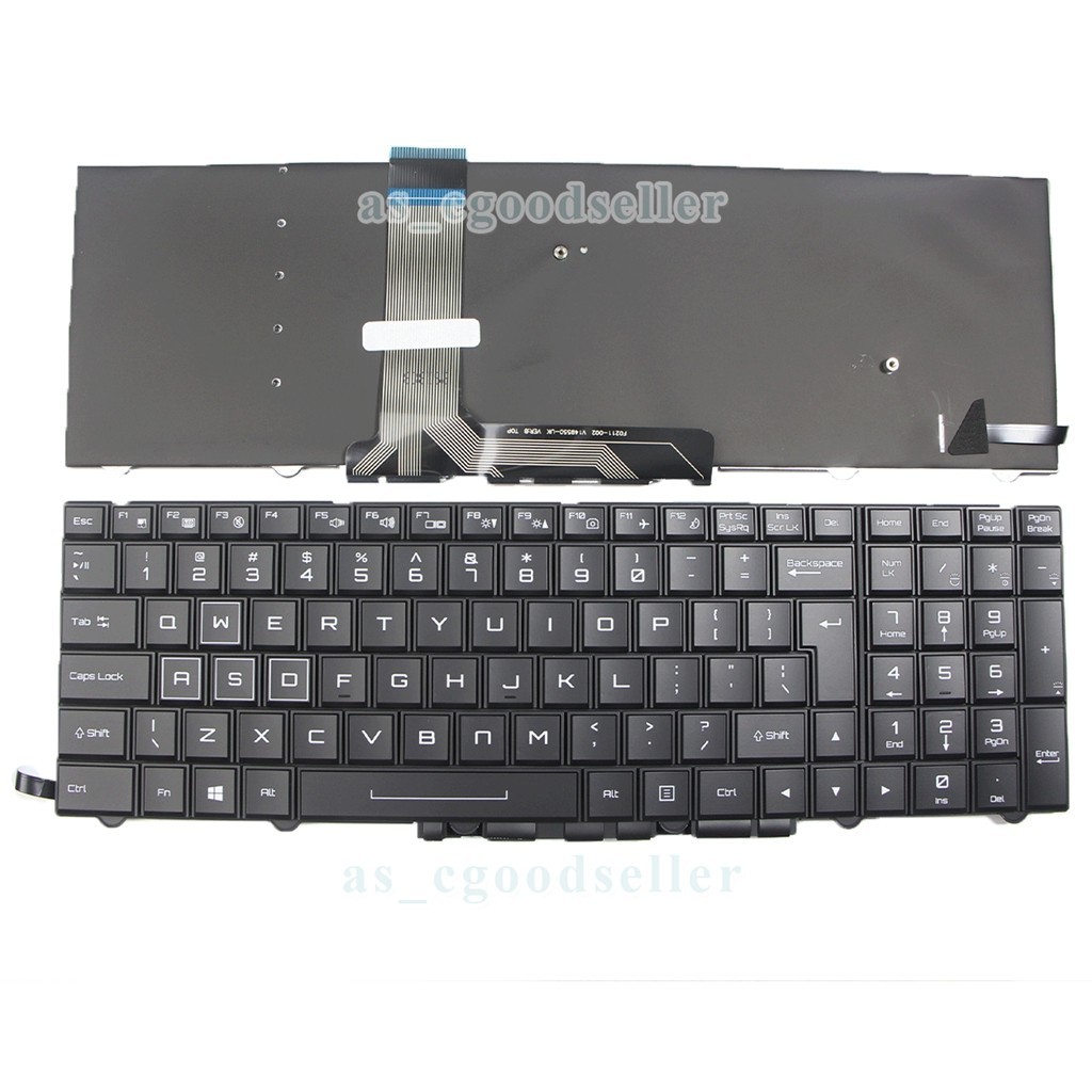 New for Clevo P770DM-G P775DM2-G P775DM3-G P870DM P870DM-G Keyboard US BACKLIT