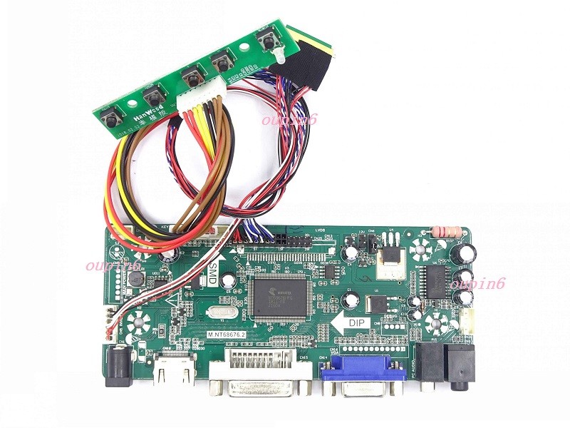 HDMI DVI VGA LCD Controller Board Kit for 10.1" LED N101L6-L02 1024X600 panel 