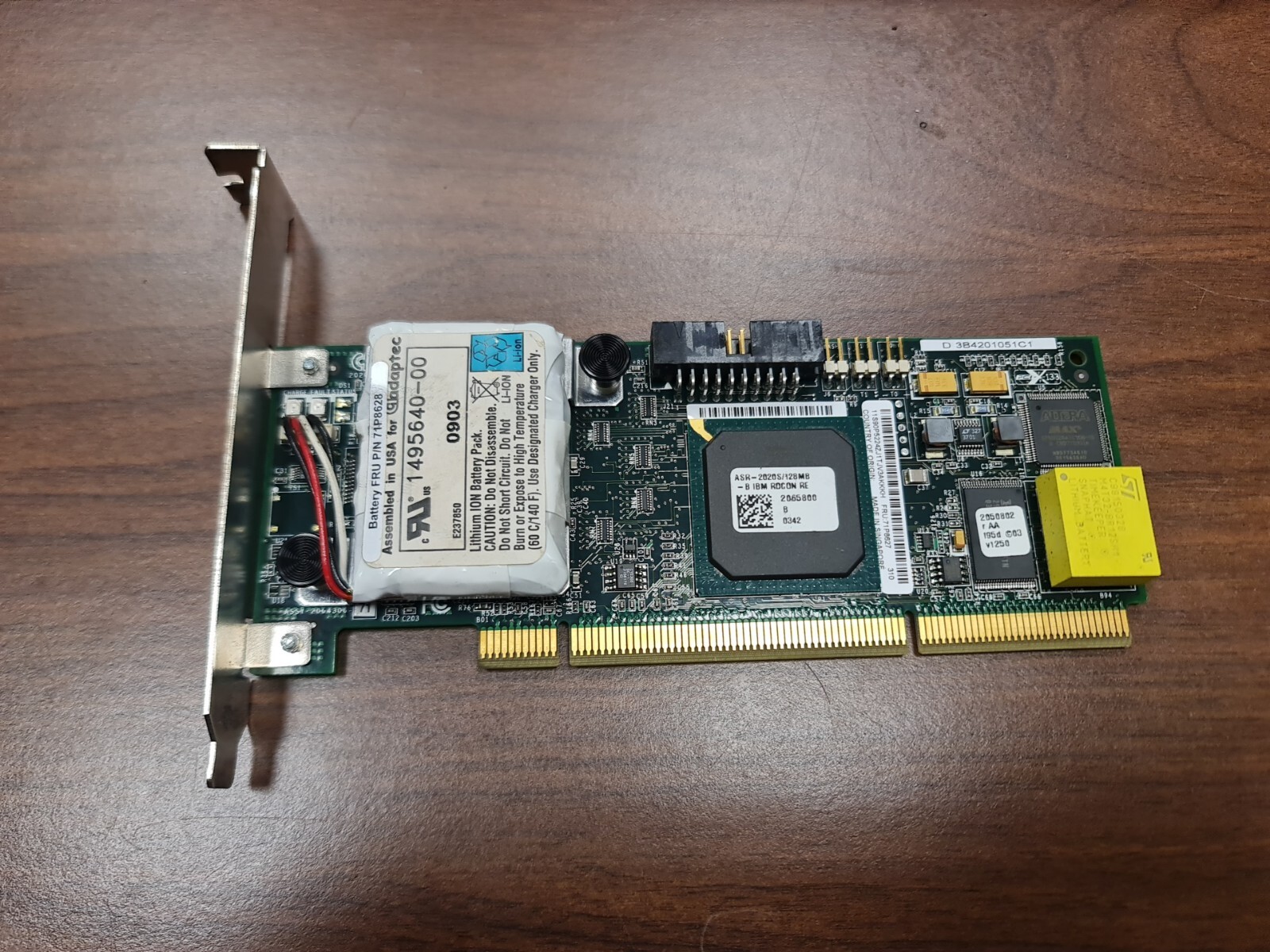 IBM 2064307-00 CONTROLLER REV.A 206430700 SERVER XSERIES 235 USED WORKING