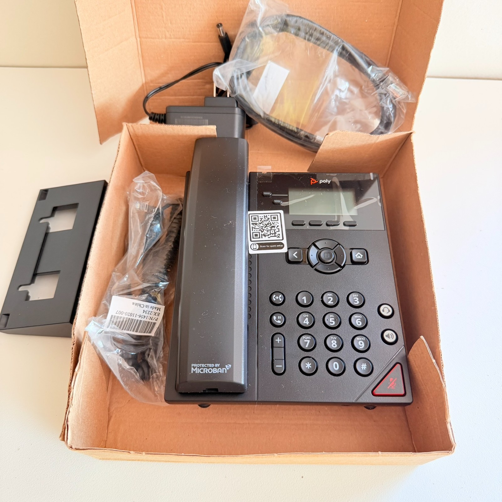 Brand NEW Polycom VVX 150 Business  IP Phone Power Supply 2201-44810-003