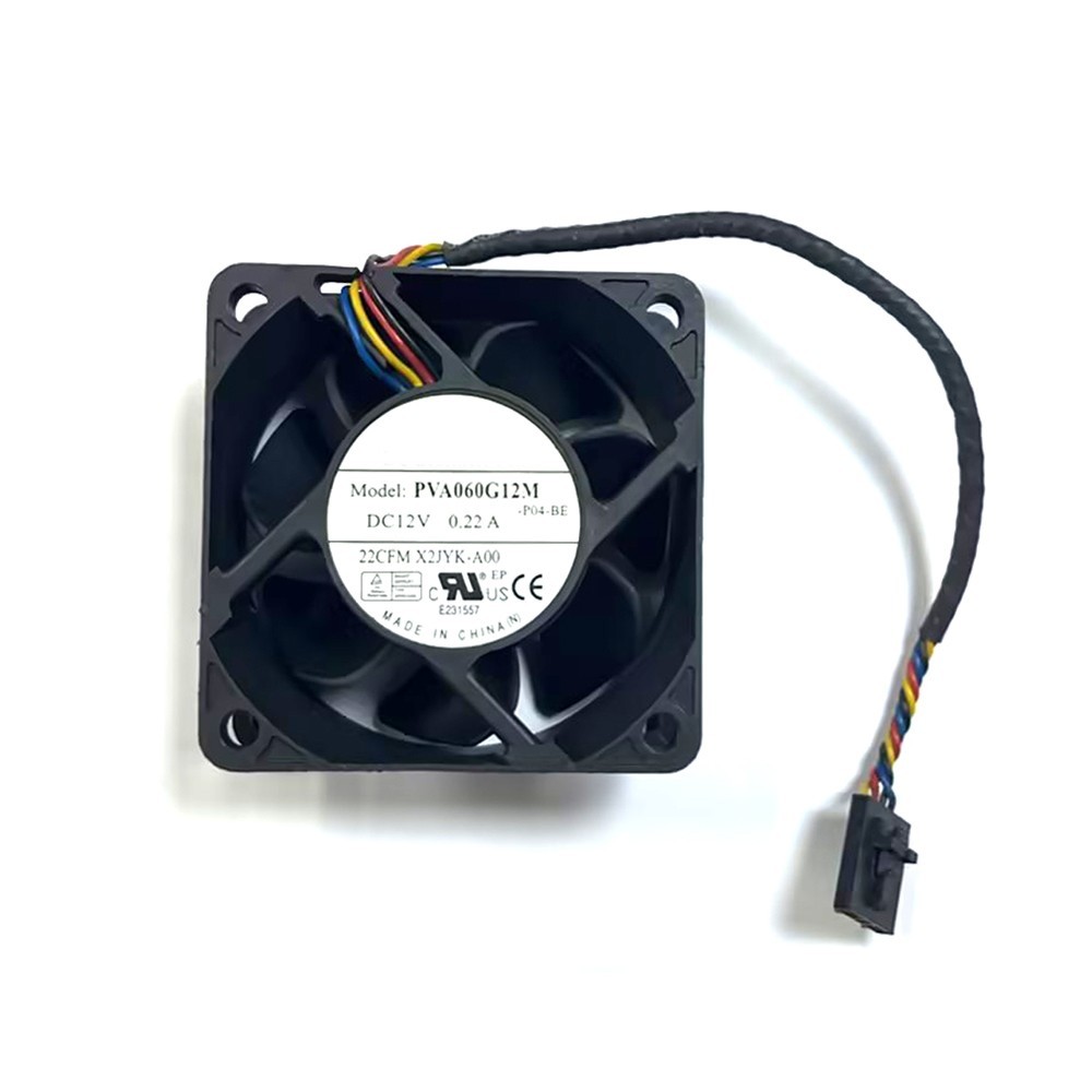 Fan For Foxconn PVA060G12M PVA060G12M-P04-BE 0X2JYK X2JYK-A00 6025 6CM