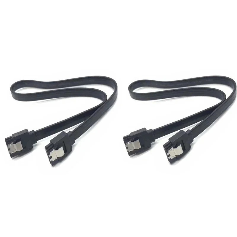 1-10PCS 50CM SATA 3.0 Data Cable High-speed Sata III Cable Adapter Connection Co