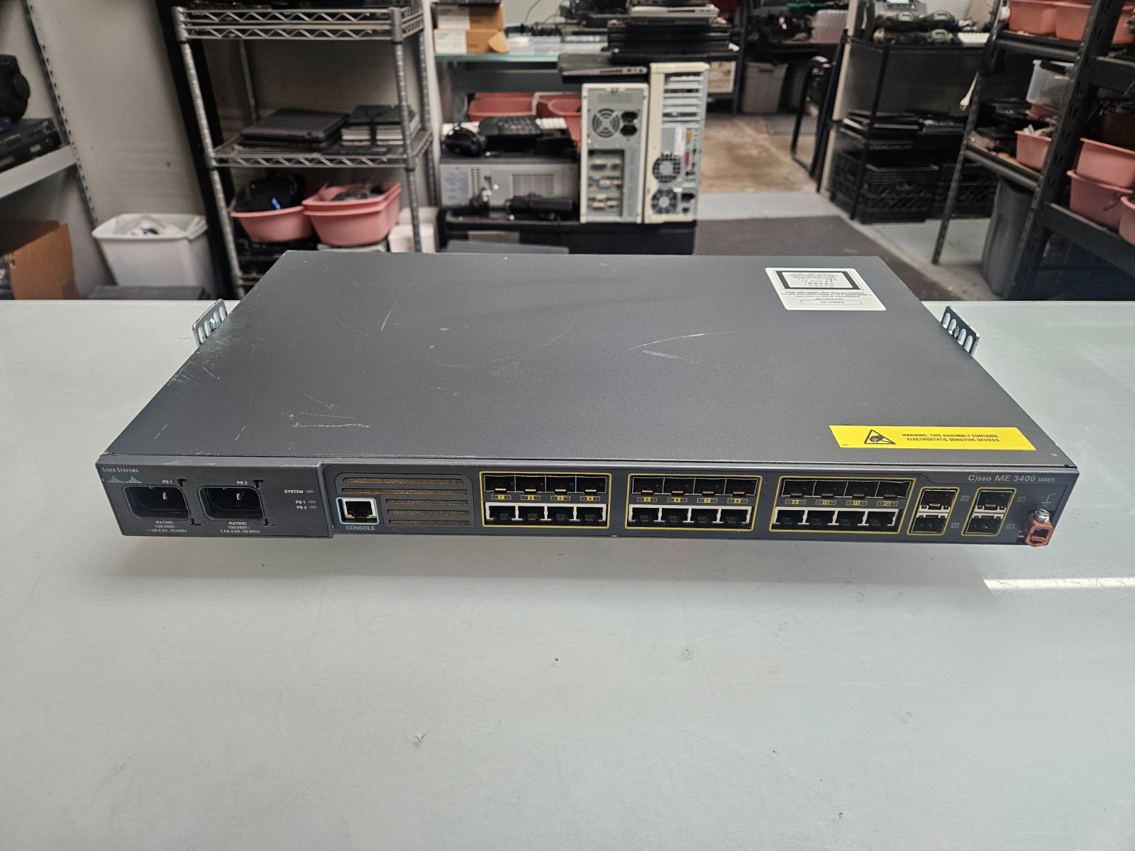 Cisco ME 3400 Series Ethernet Access Switch ME-3400G-12CS-A