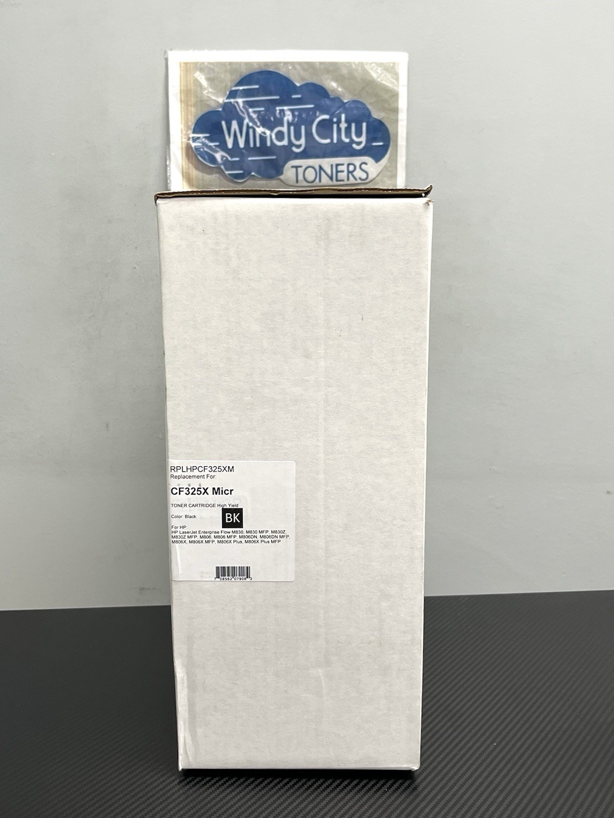 HP 25X CF325X Compatible MICR High Yield Black Toner for LaserJet M806 M830 New